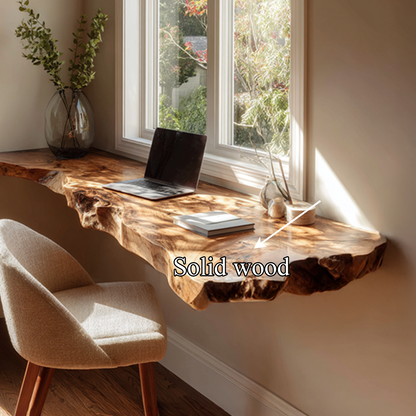 Mid Century Floating Desk Small Office