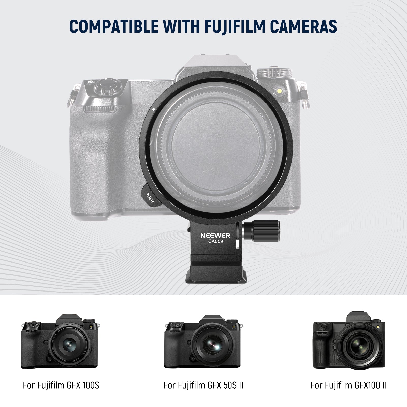 NEEWER Rotatable Camera Lens Collar for Camera
