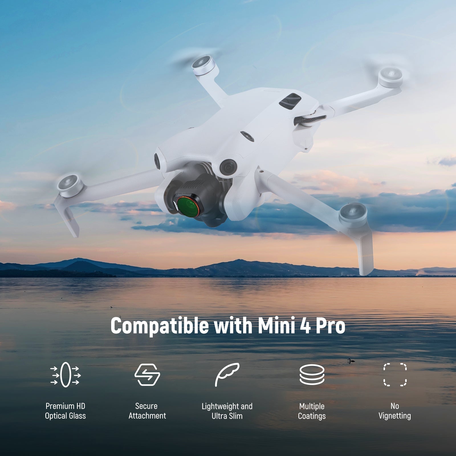 NEEWER FL-B05 14-Pack Filter Set for DJI Mini 4 Pro