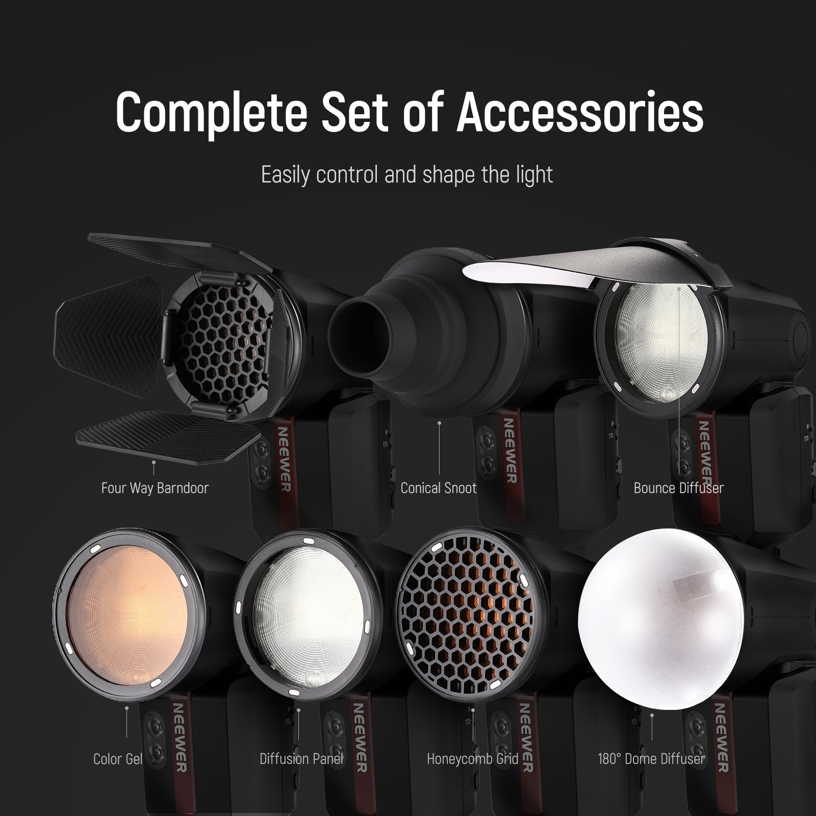 NEEWER CRM2 Magnetic Accessories Kit