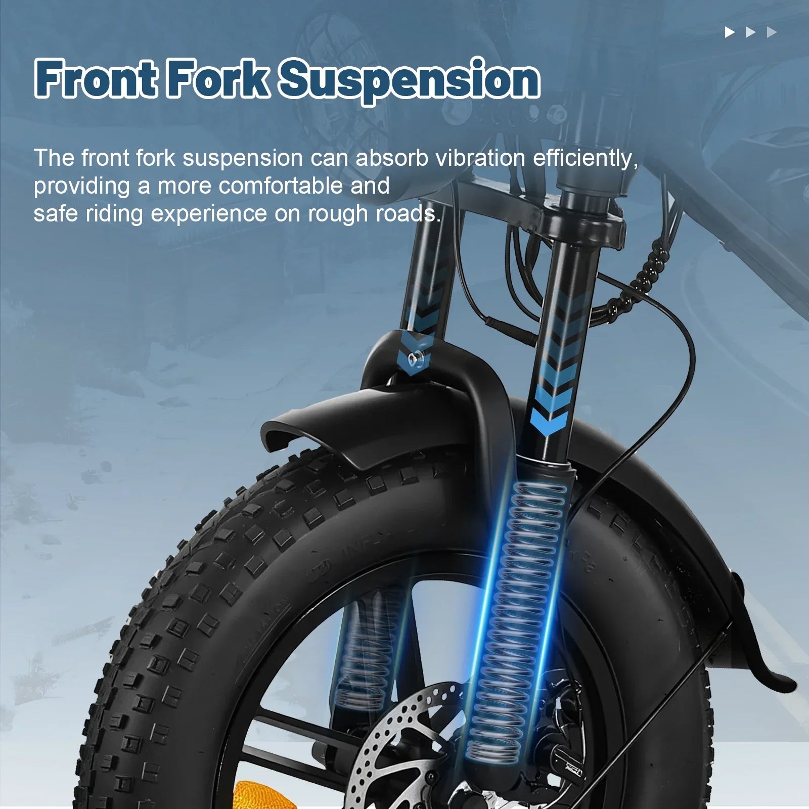 Mini V8 Electric Mountain Bike (500W)
