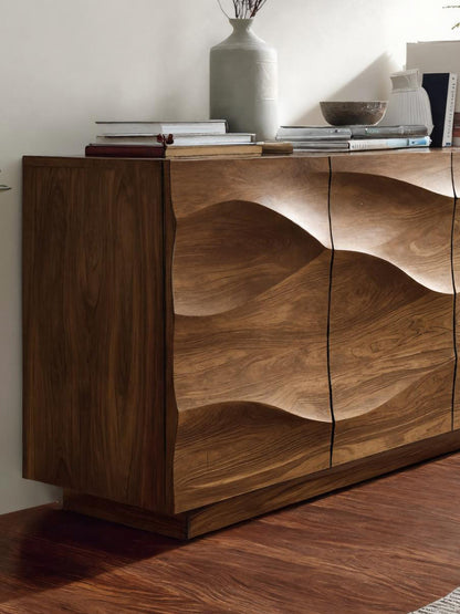 Modern Wave Sideboard For Dining Or Living Room