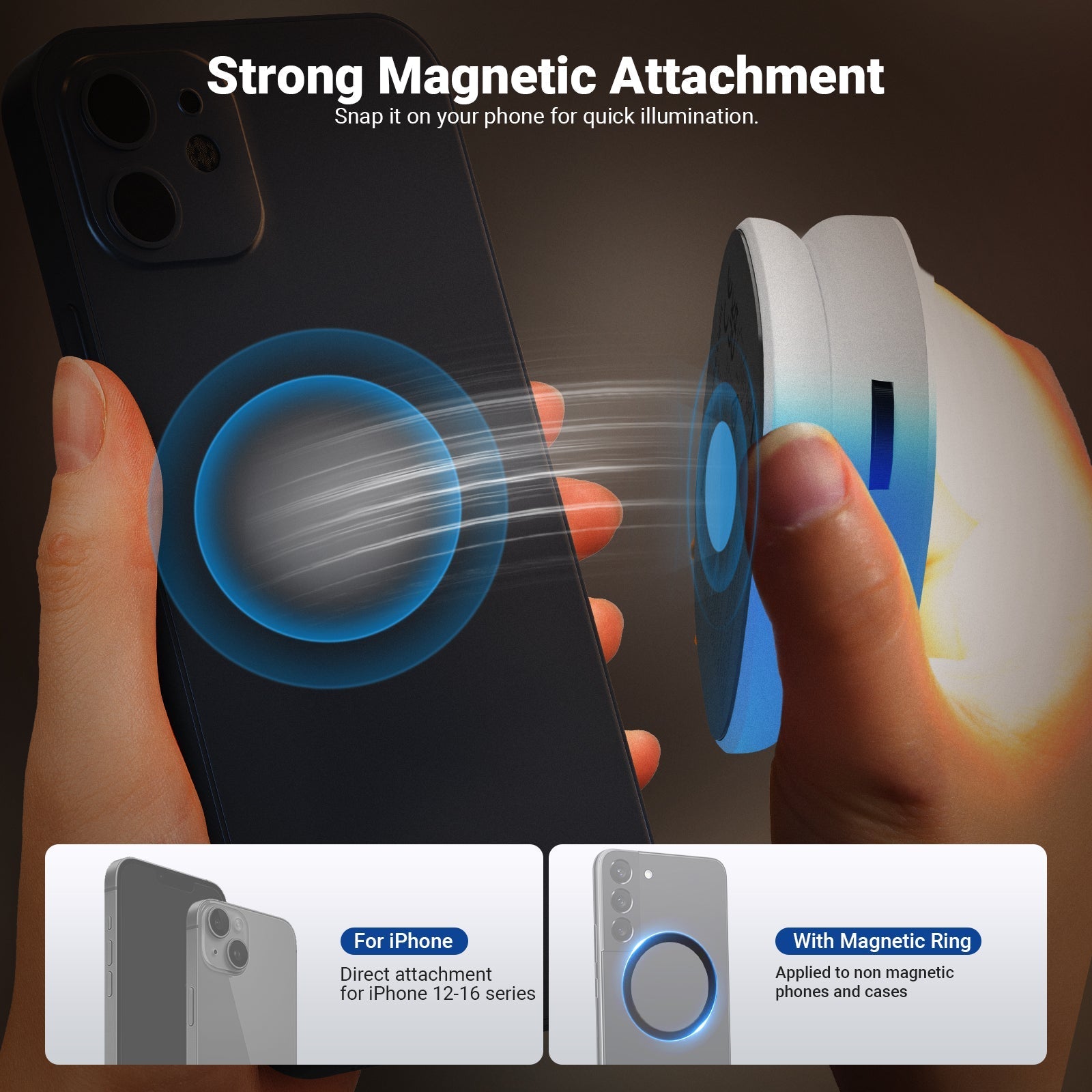 NEEWER BASICS NL72B Magnetic Selfie Light