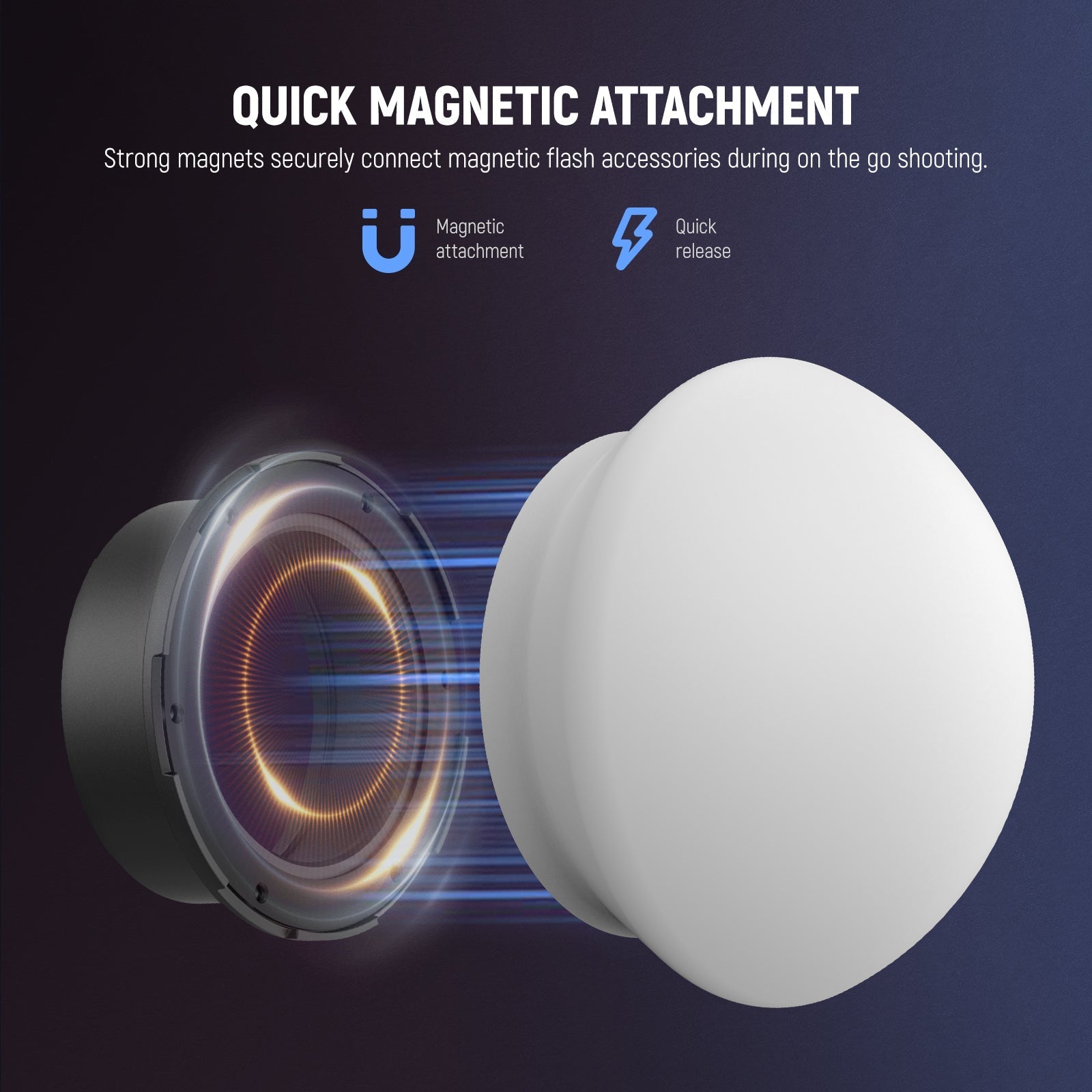 NEEWER CRS13/CRS14 Flash Magnetic Adapter Ring