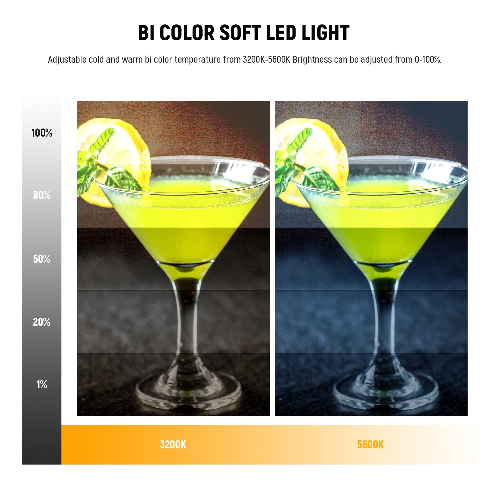 NEEWER NL-116AI Bi-Color 9" LED Video Panel Light