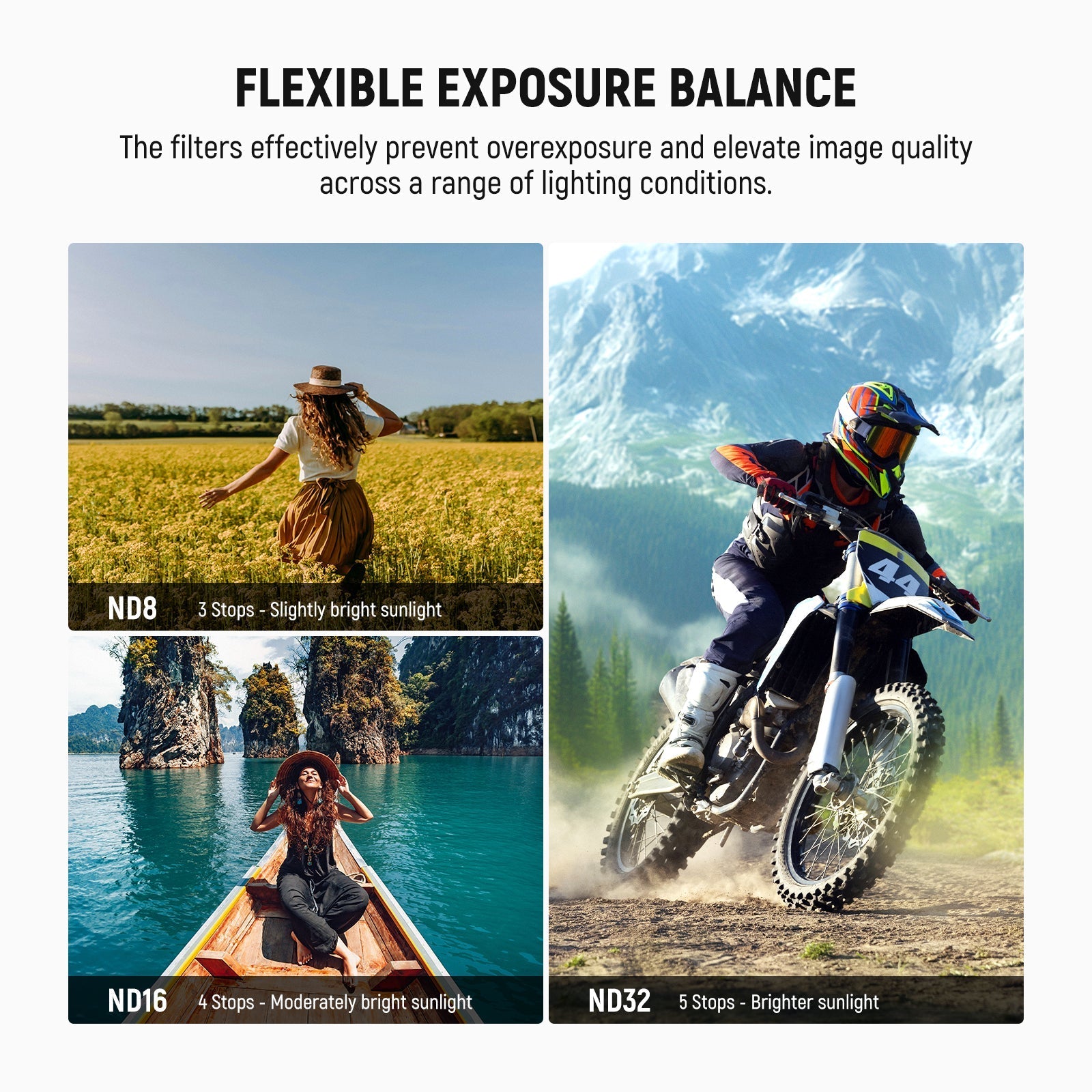 NEEWER Filter Set For Insta360 GO Ultra