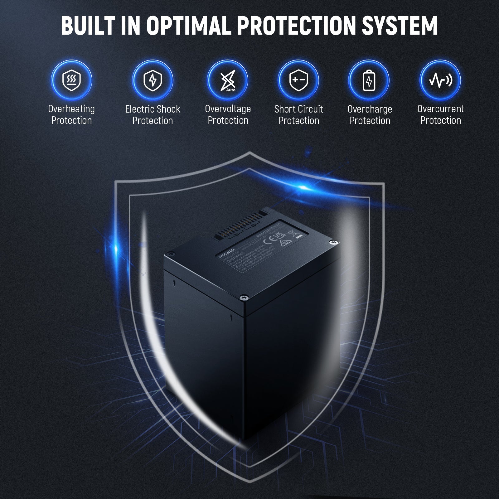 NEEWER NT-Q6 Dummy Battery Kit for Q6