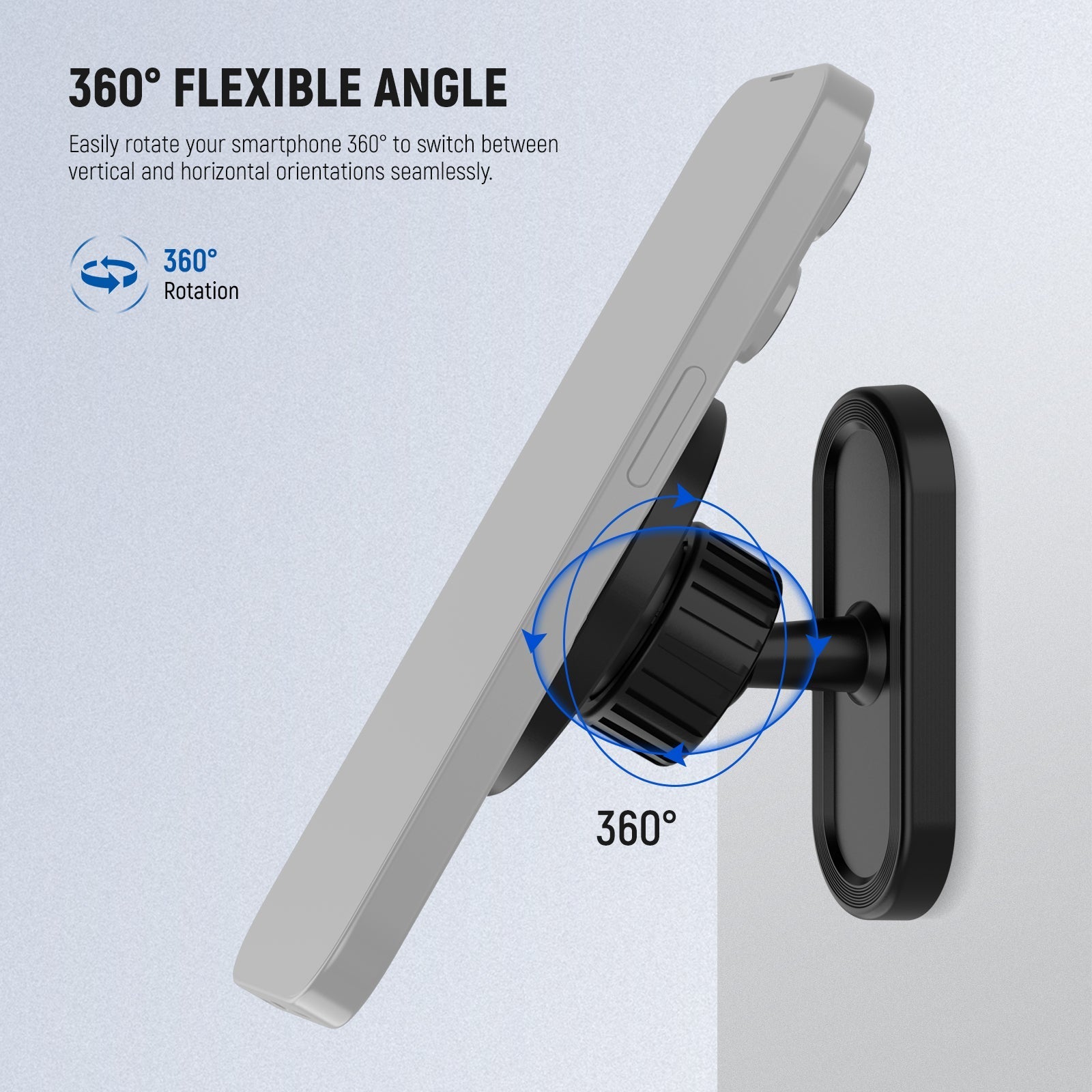 NEEWER PA099 Magnetic Golf Cart Phone Holder Mount