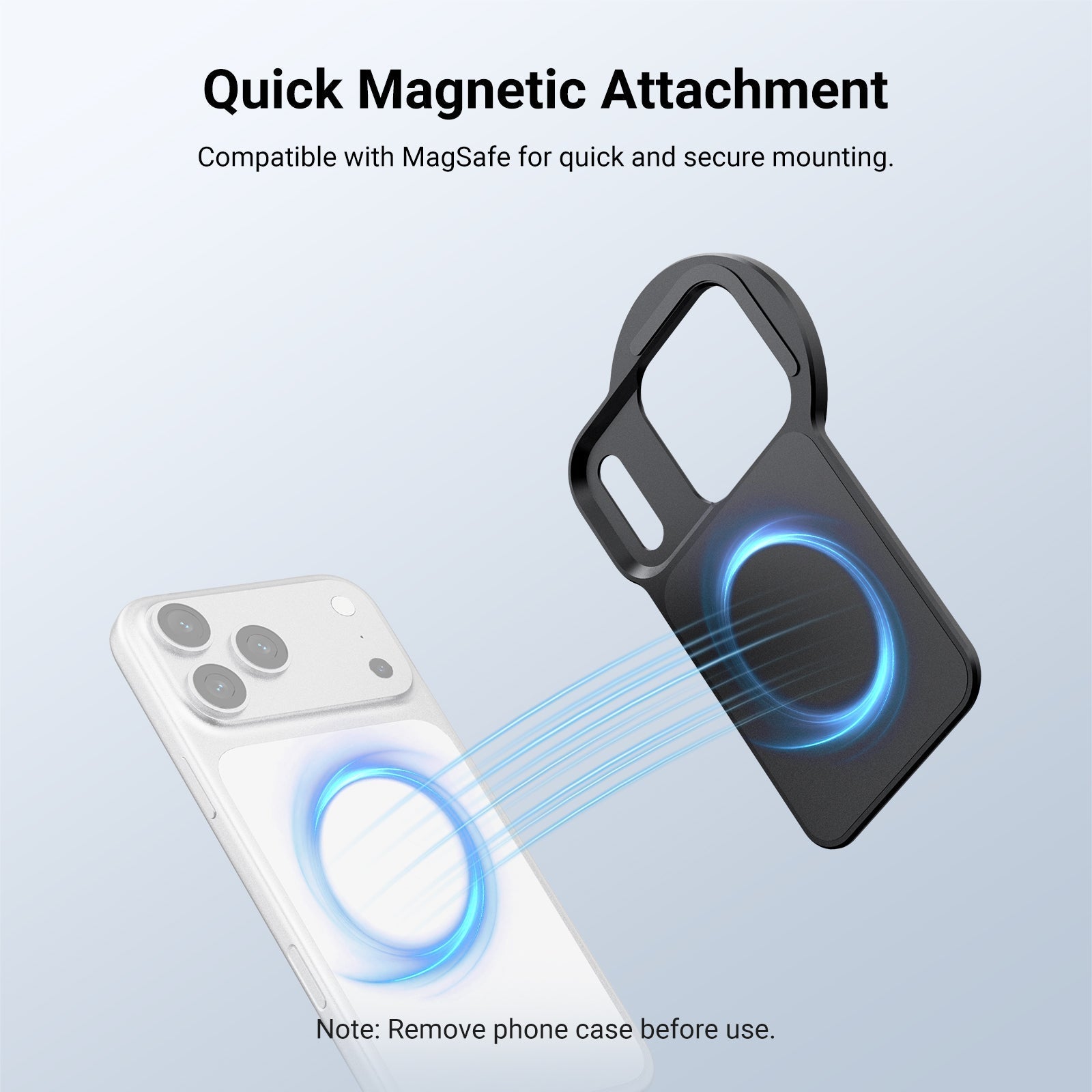 NEEWER 6.3" Magnetic Filter Backplate Kit For iPhone Standard & Pro Versions