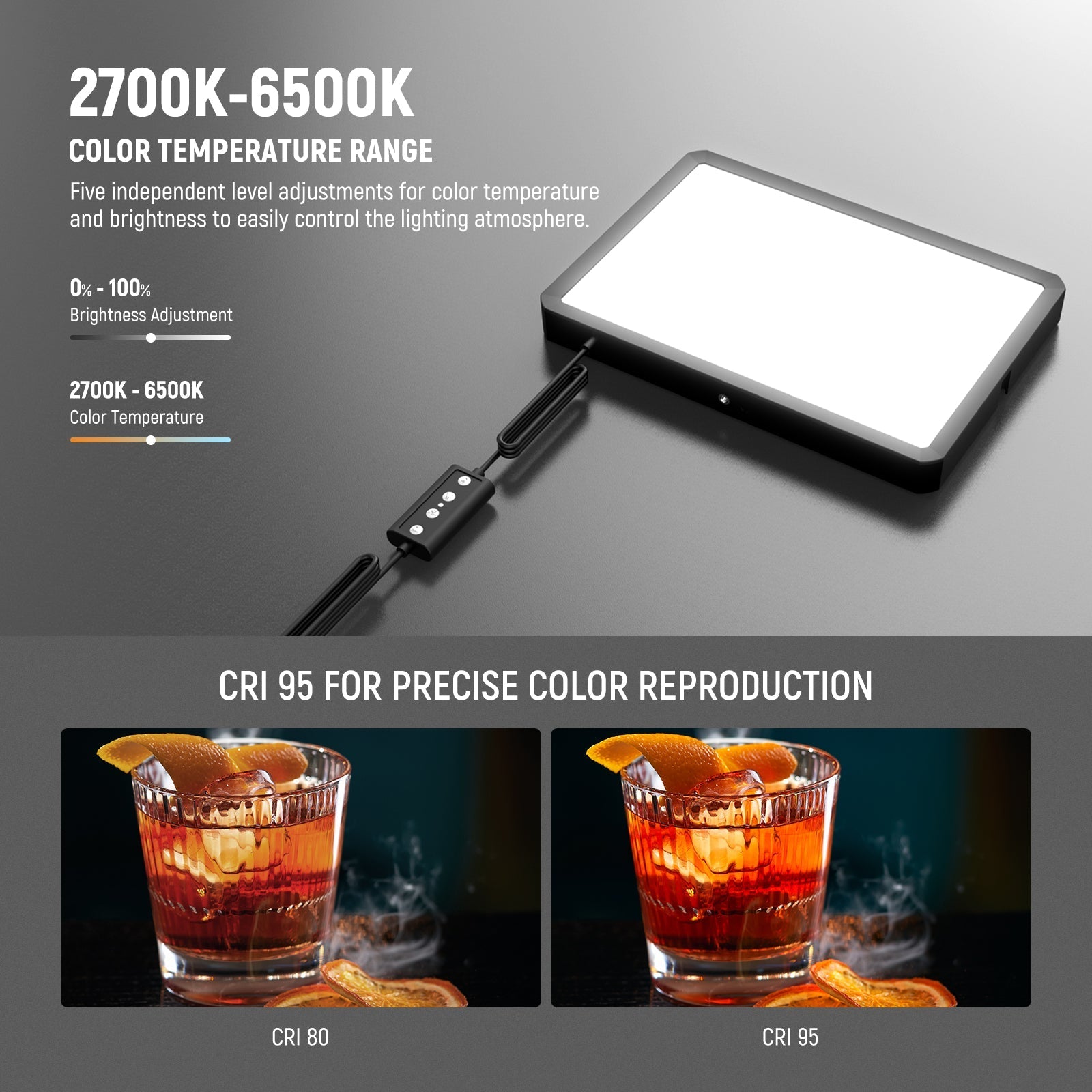 NEEWER BASICS BP300 Bi-Color LED Video Light Kit