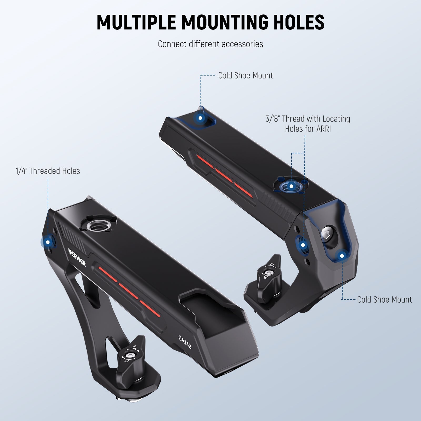 NEEWER BASICS CA142 Lightweight Camera Top Handle