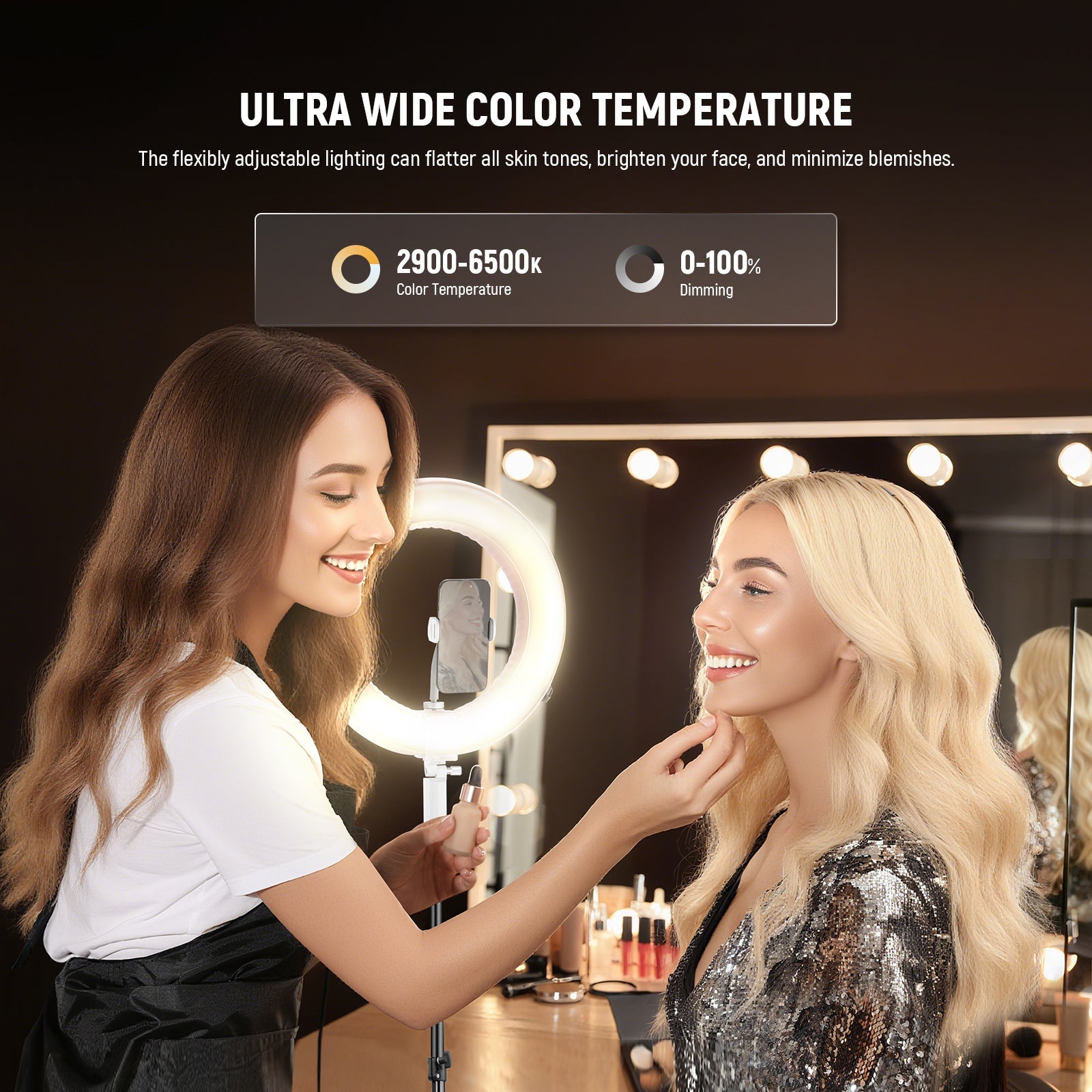 NEEWER RA14B 14" Inflatable Large Ring Light Kit