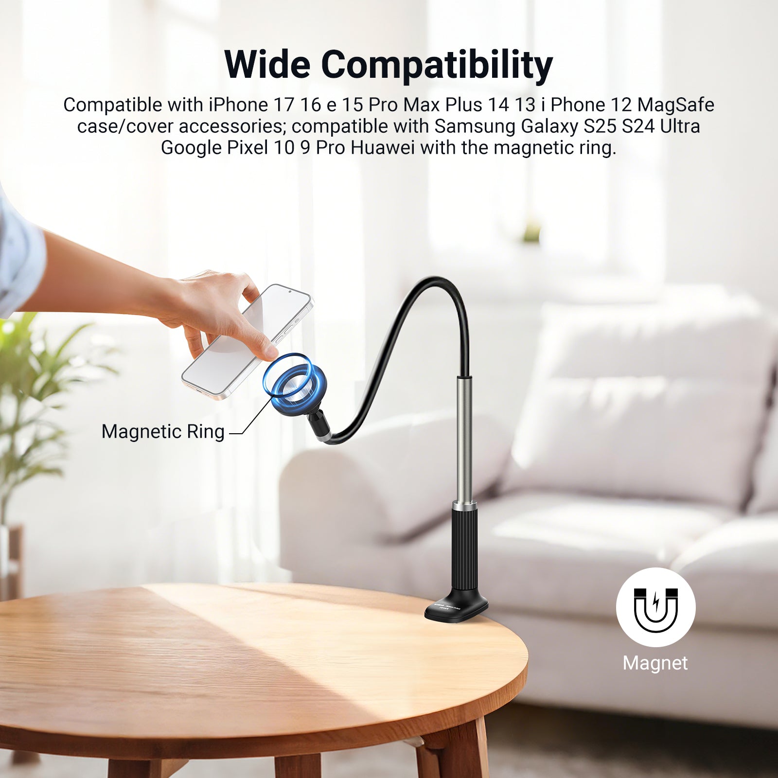 NEEWER BASICS PA151 Magnetic Phone Stand