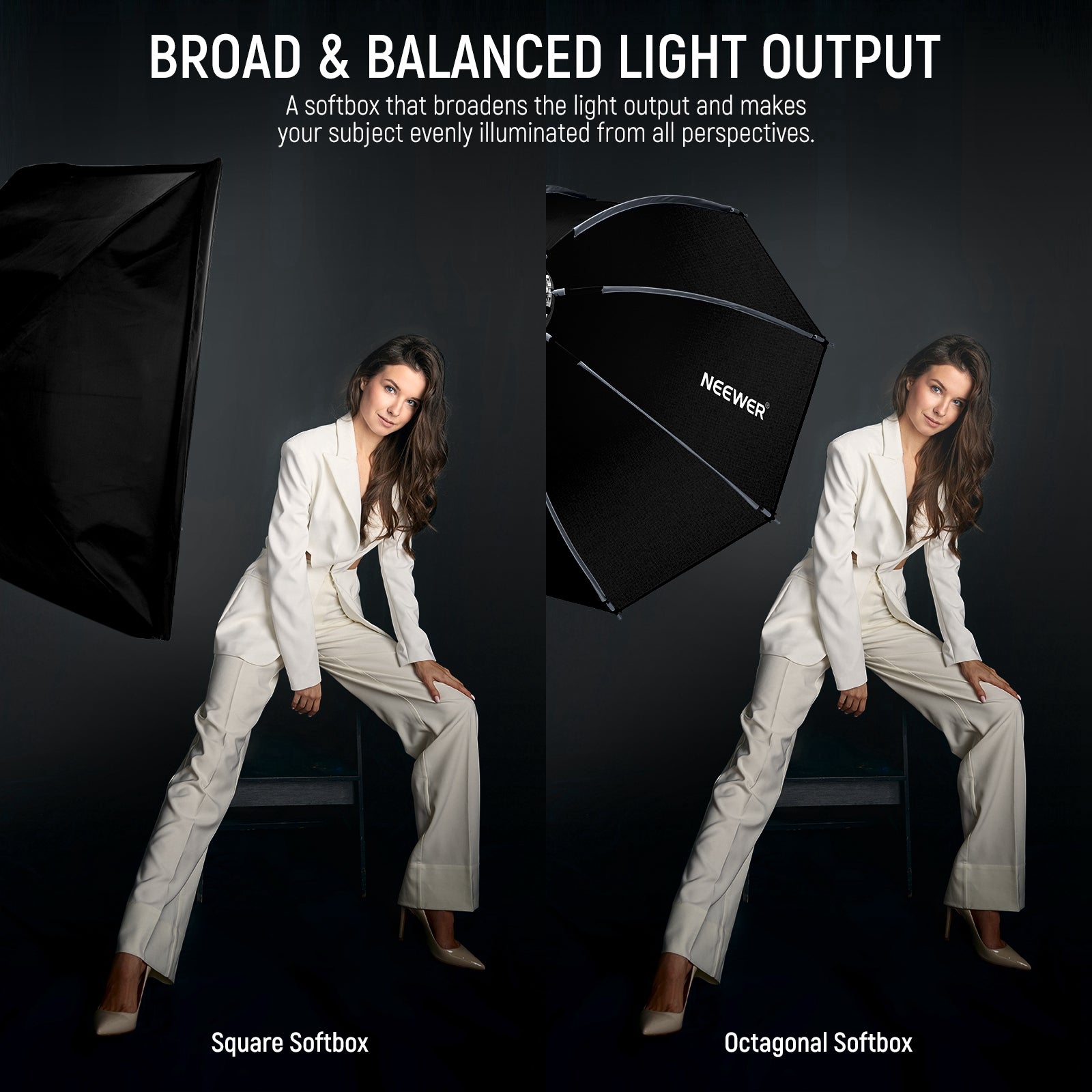 NEEWER NS21P/NS22P/NS27P/NS35P Octagonal Softbox