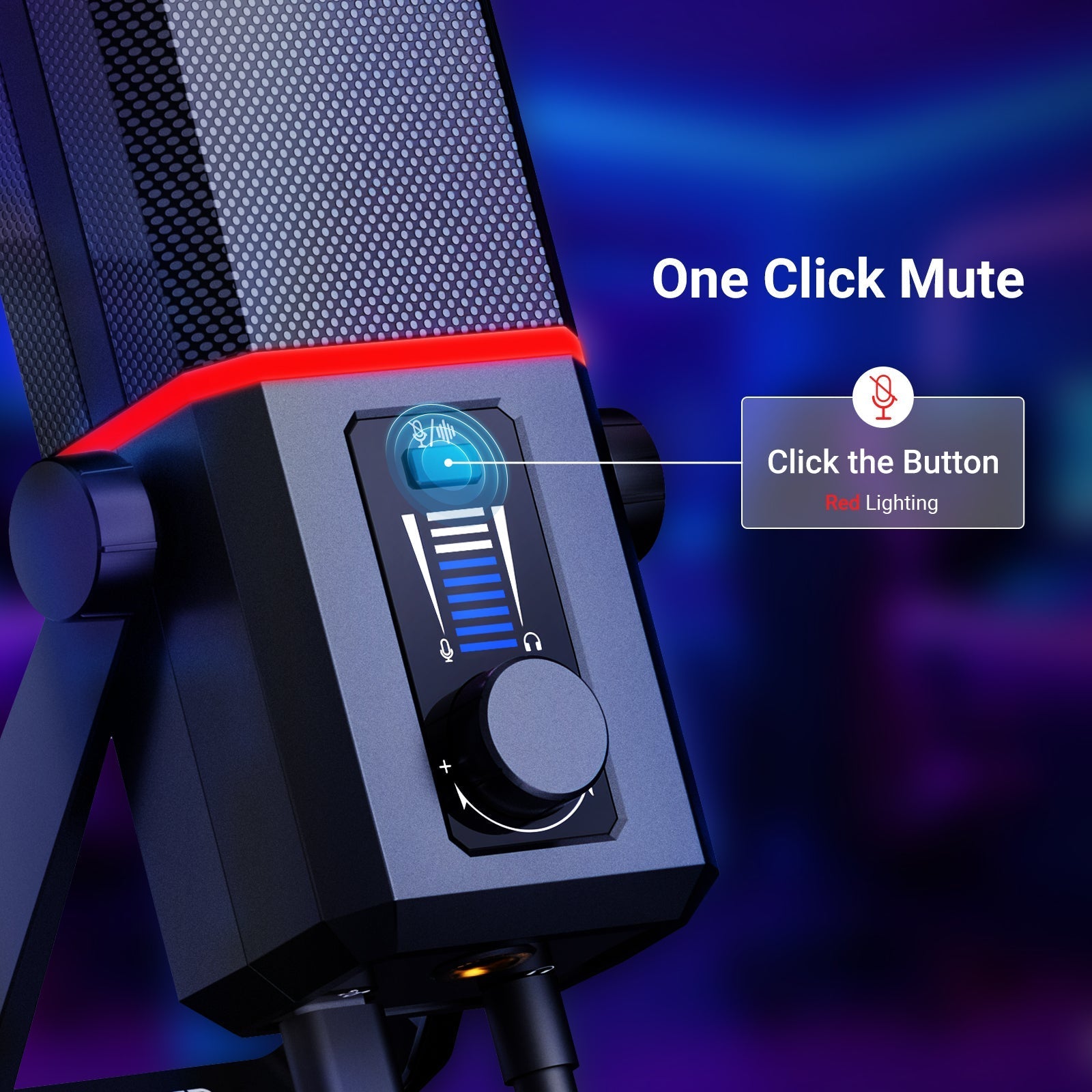 NEEWER UM02 RGB USB Gaming Microphone
