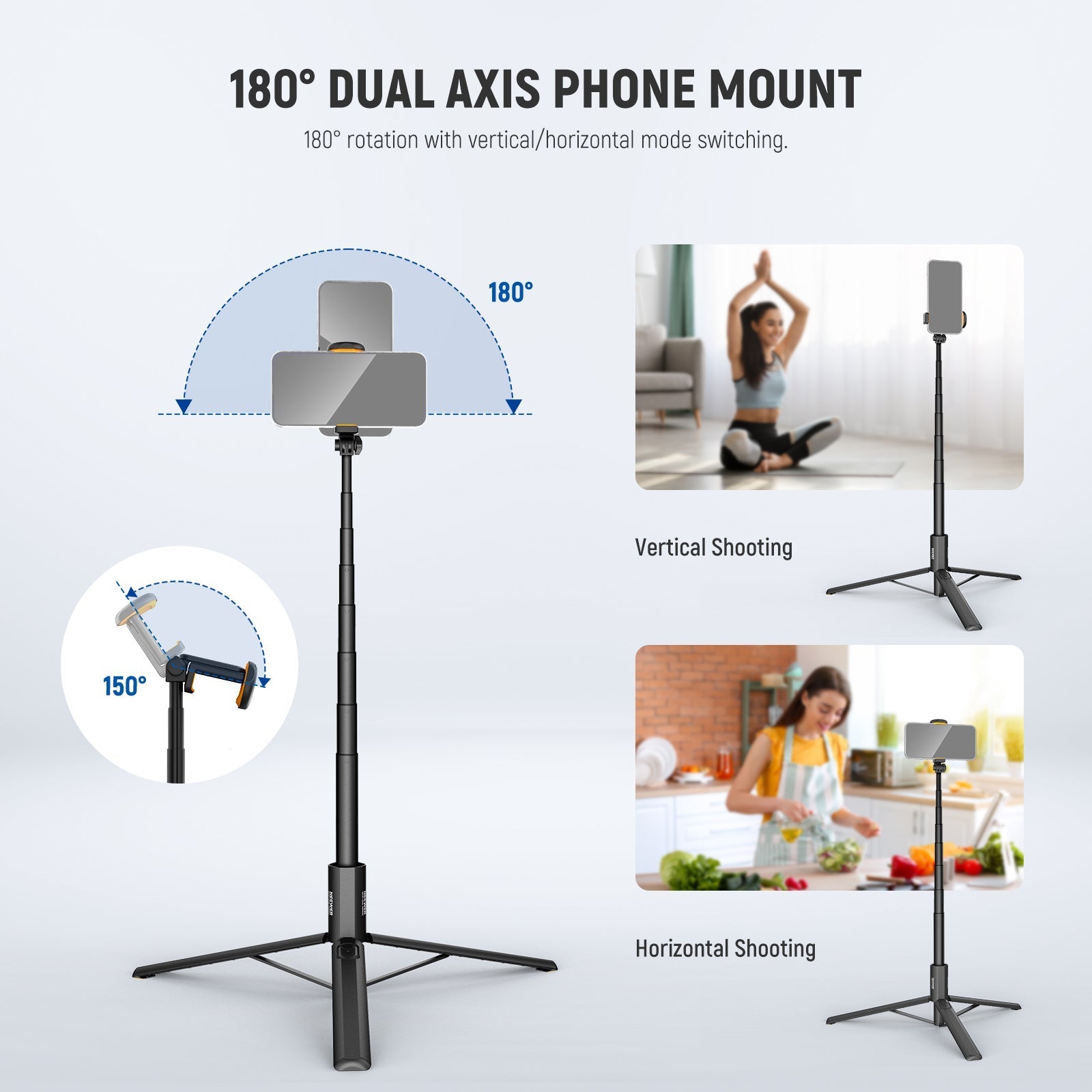 NEEWER ENTRY LEVEL VERSION PA988 71" Selfie Stick Tripod