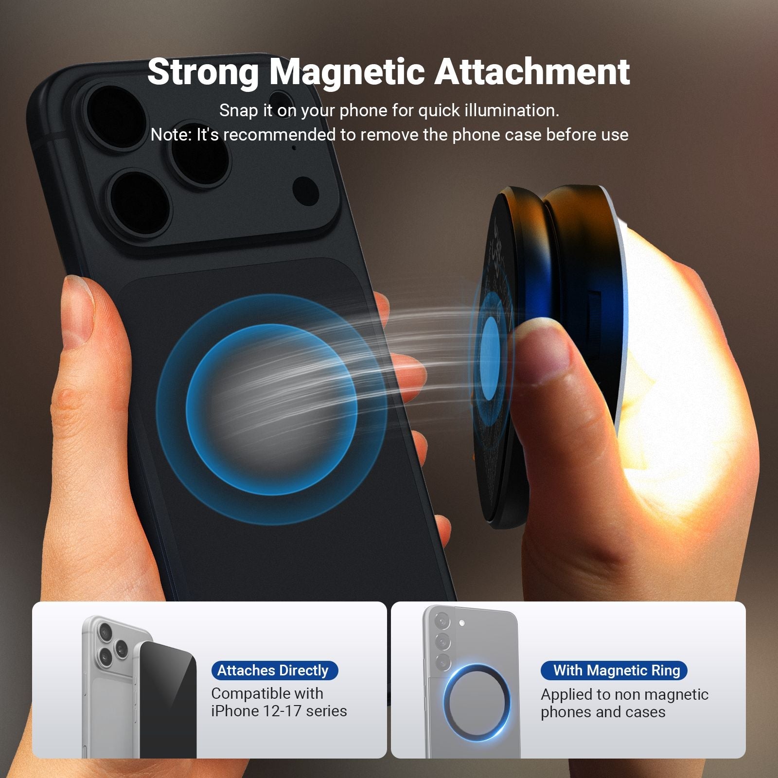 NEEWER BASICS NL72B Magnetic Selfie Light