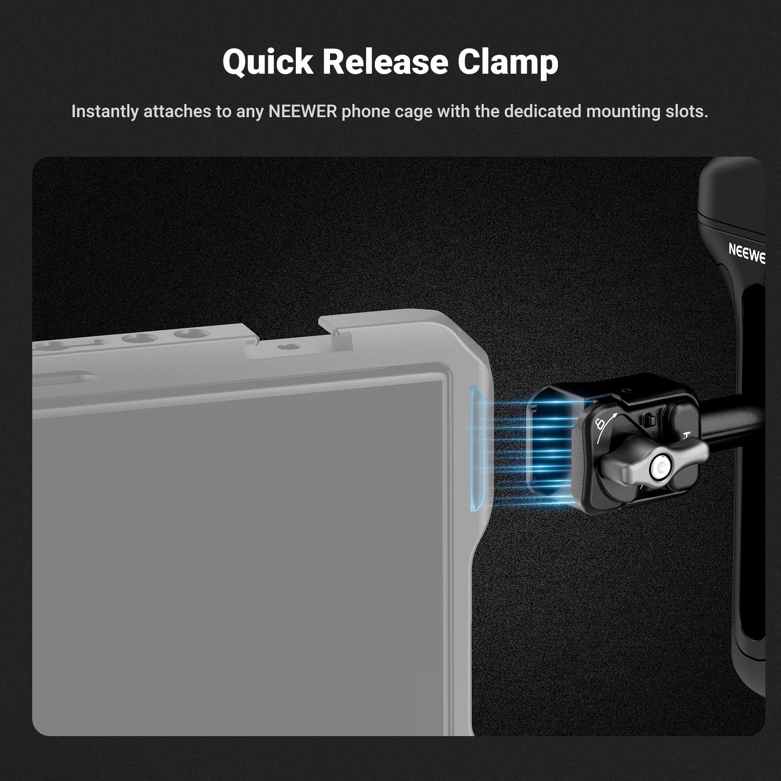 NEEWER PA148/PA148E Quick Release Side Handle