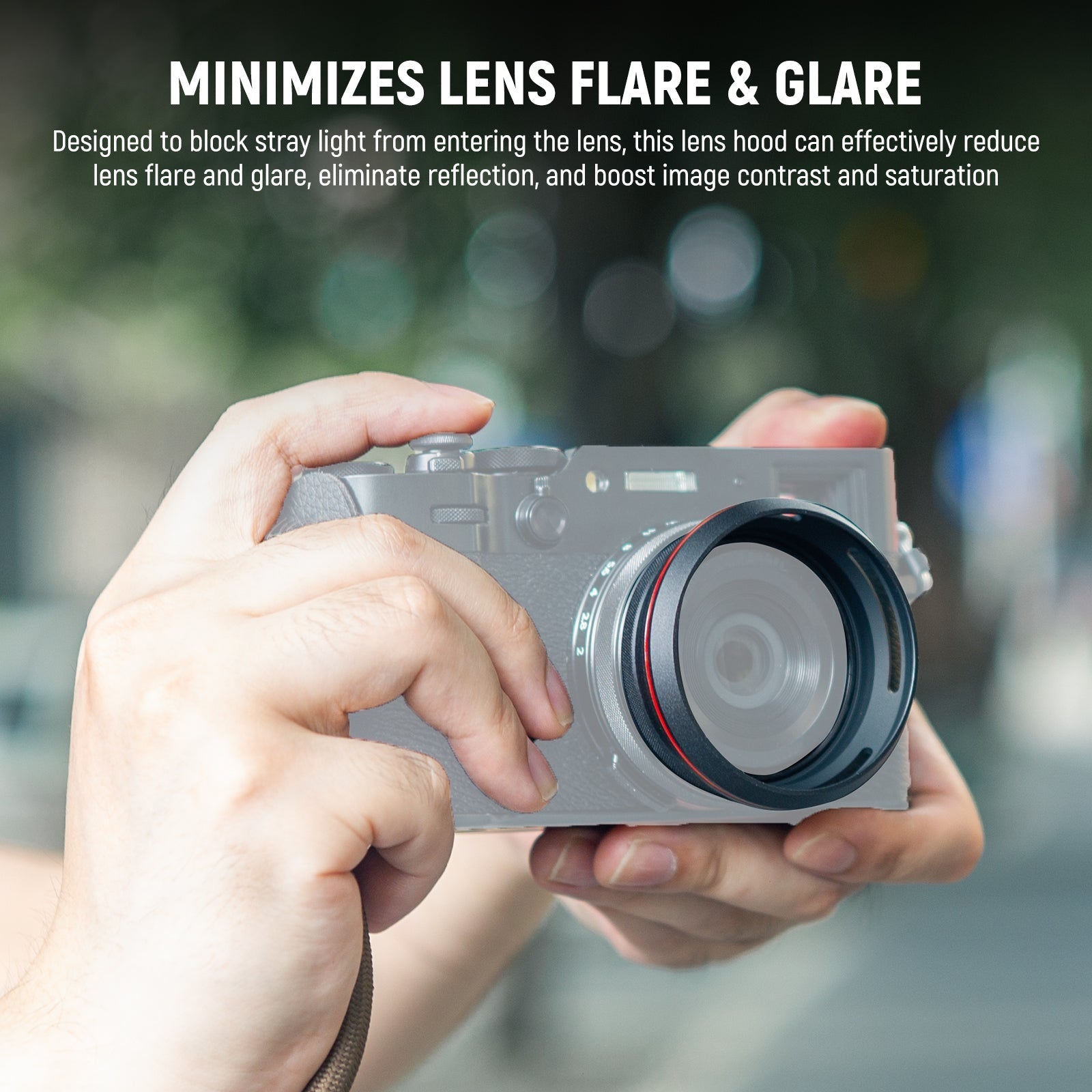 NEEWER CA086 Round Lens Hood For Fujifilm X100V & X100VI