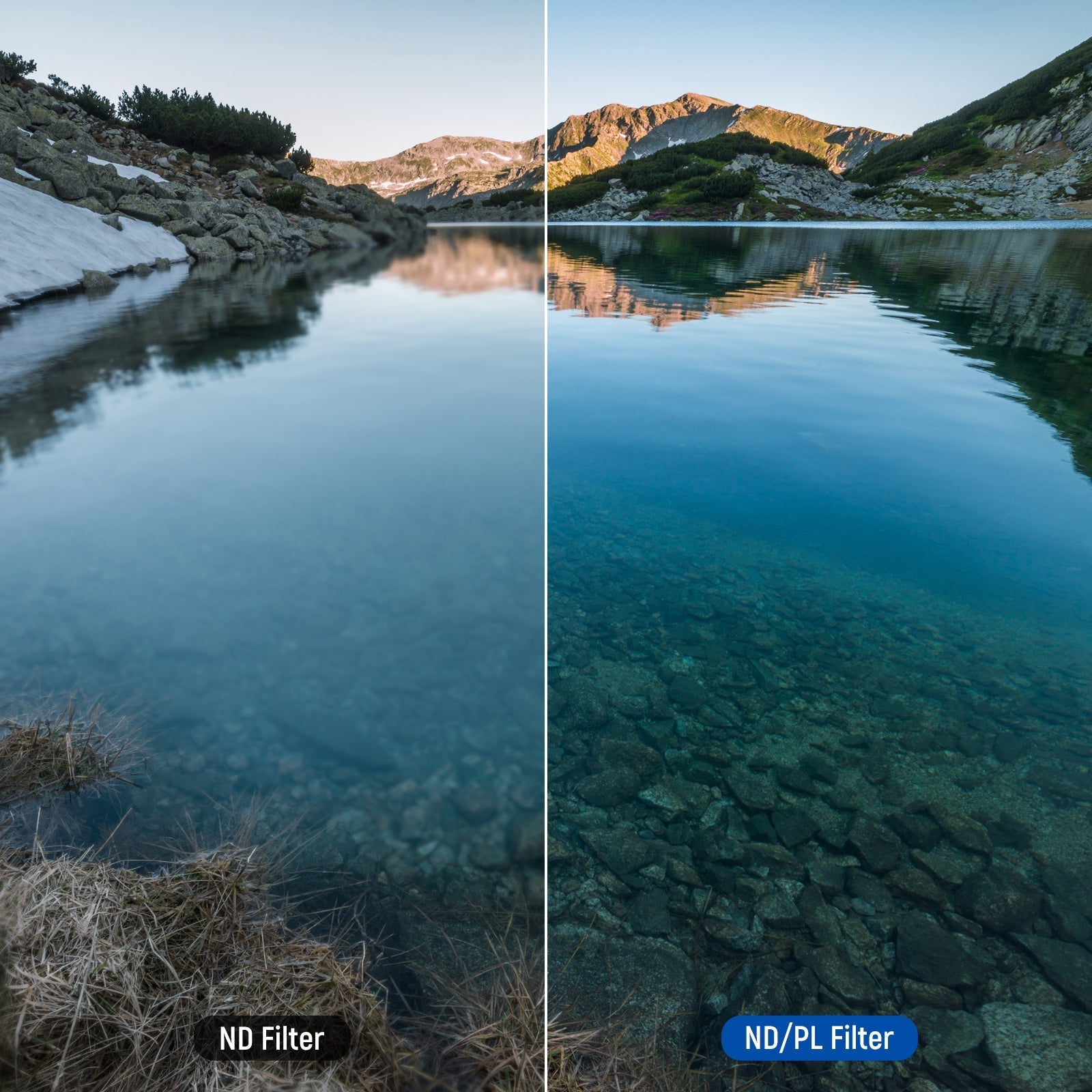 NEEWER FL-A14 4-Pack ND/PL Filter Set for DJI Osmo Action 4