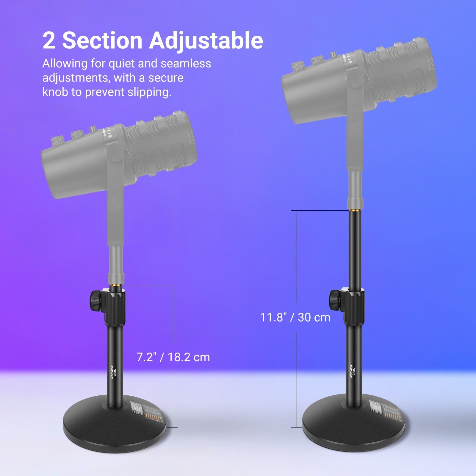 NEEWER MS014 Desk Microphone Stand