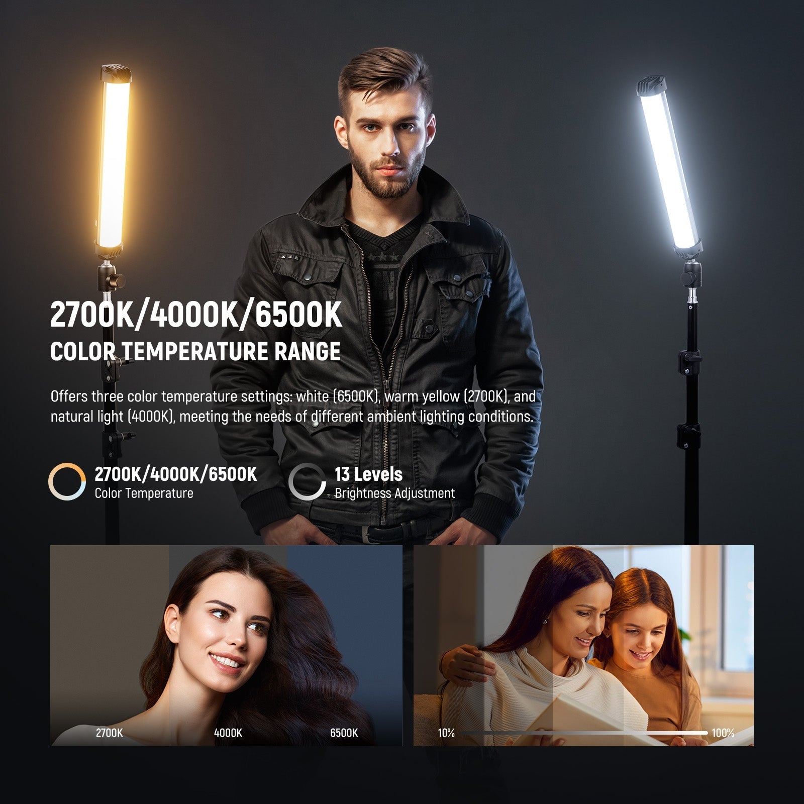 NEEWER BASICS SL30 12" Magnetic Handheld RGB Light Wand