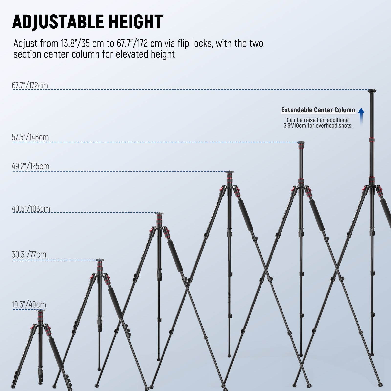 NEEWER BASICS TP15 71" Camera Tripod Monopod