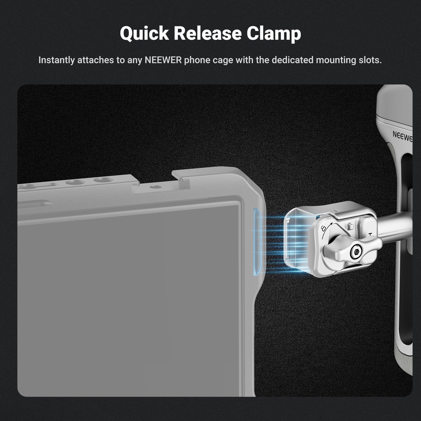 NEEWER PA148/PA148E Quick Release Side Handle