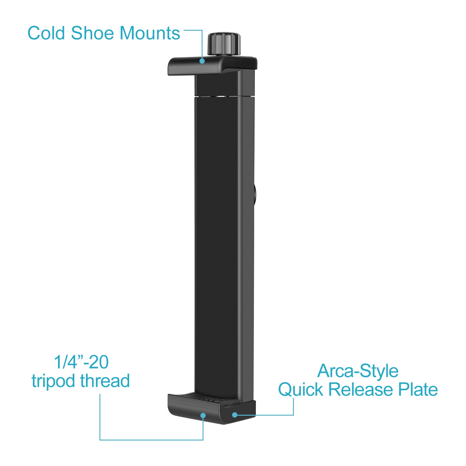 NEEWER 6.3-9.25 inch iPad Tablet Mount Holder