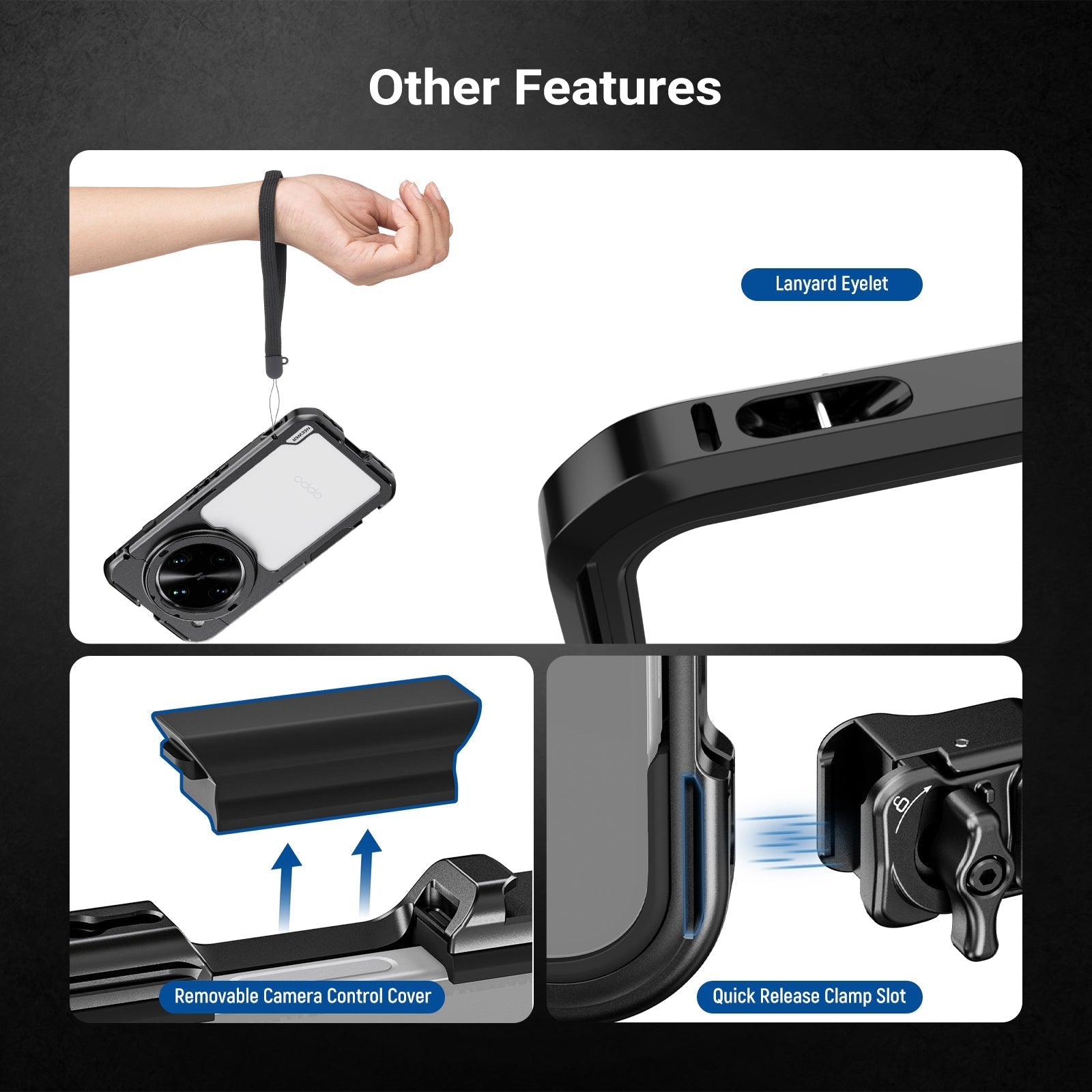 NEEWER PA147 Phone Cage For Oppo Find X8 Ultra