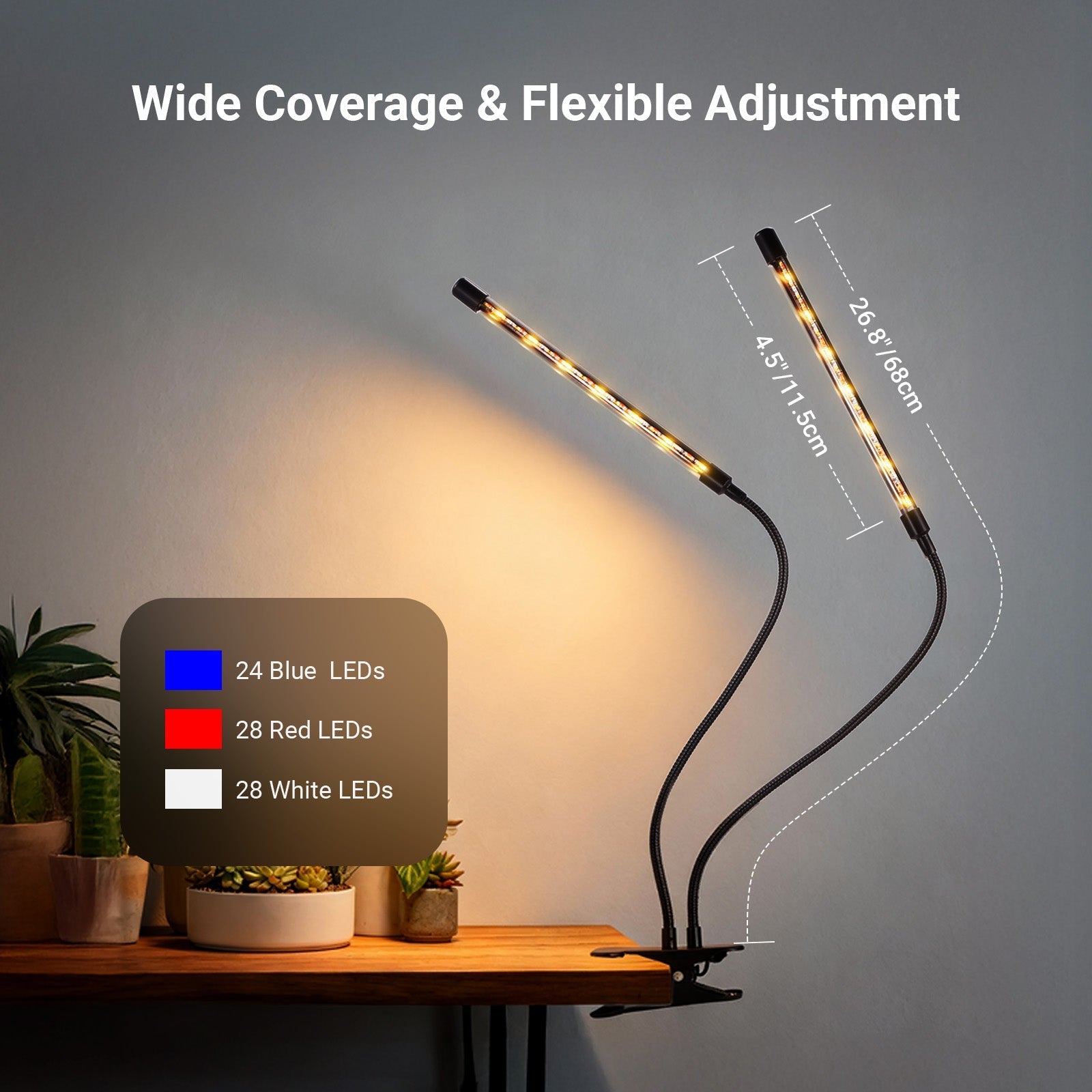NEEWER ENTRY LEVEL VERSION N29 Full Spectrum Desk Grow Lights