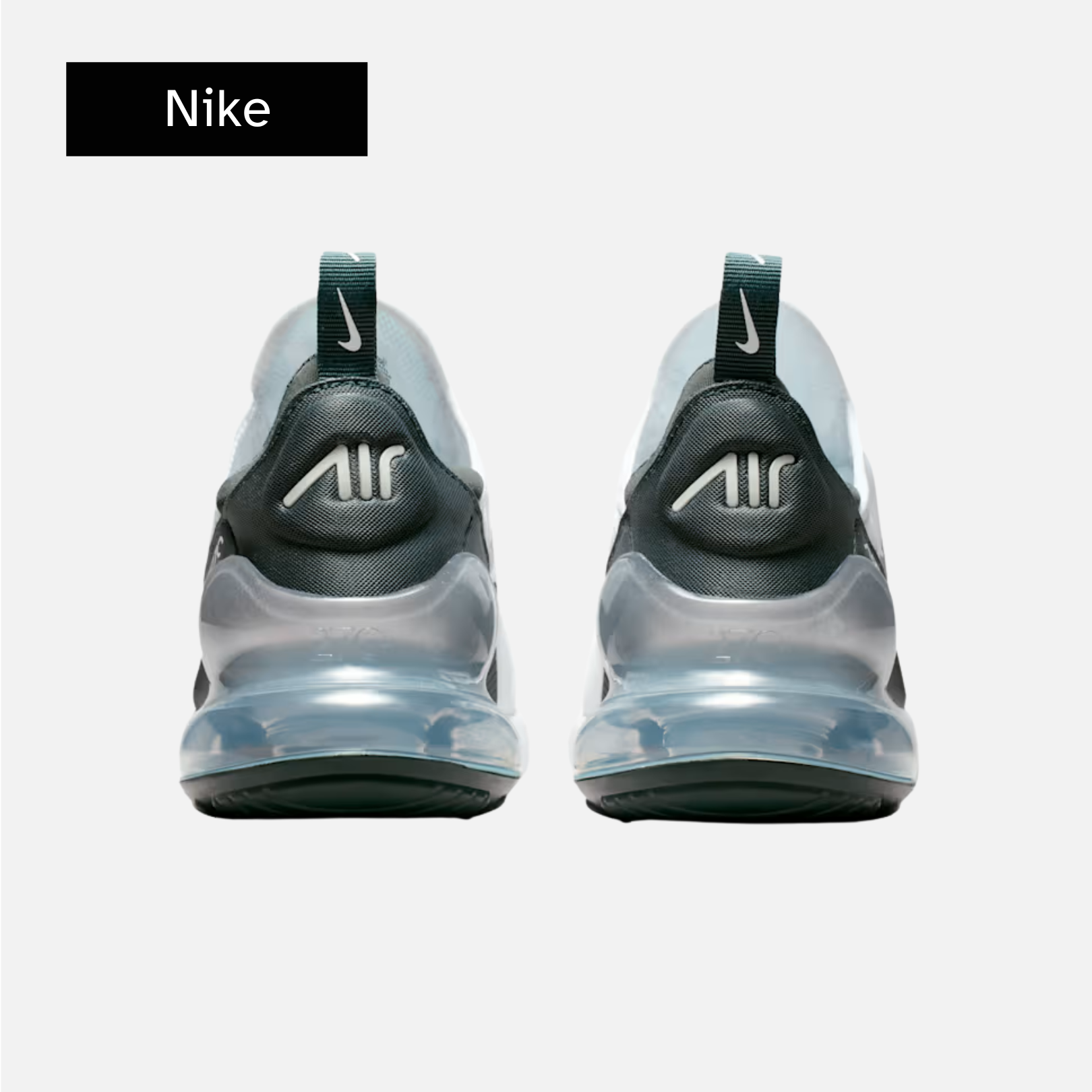 Nike Wmns Air Max 270  'White/Seaweed/Light Silver/Metallic Silver'