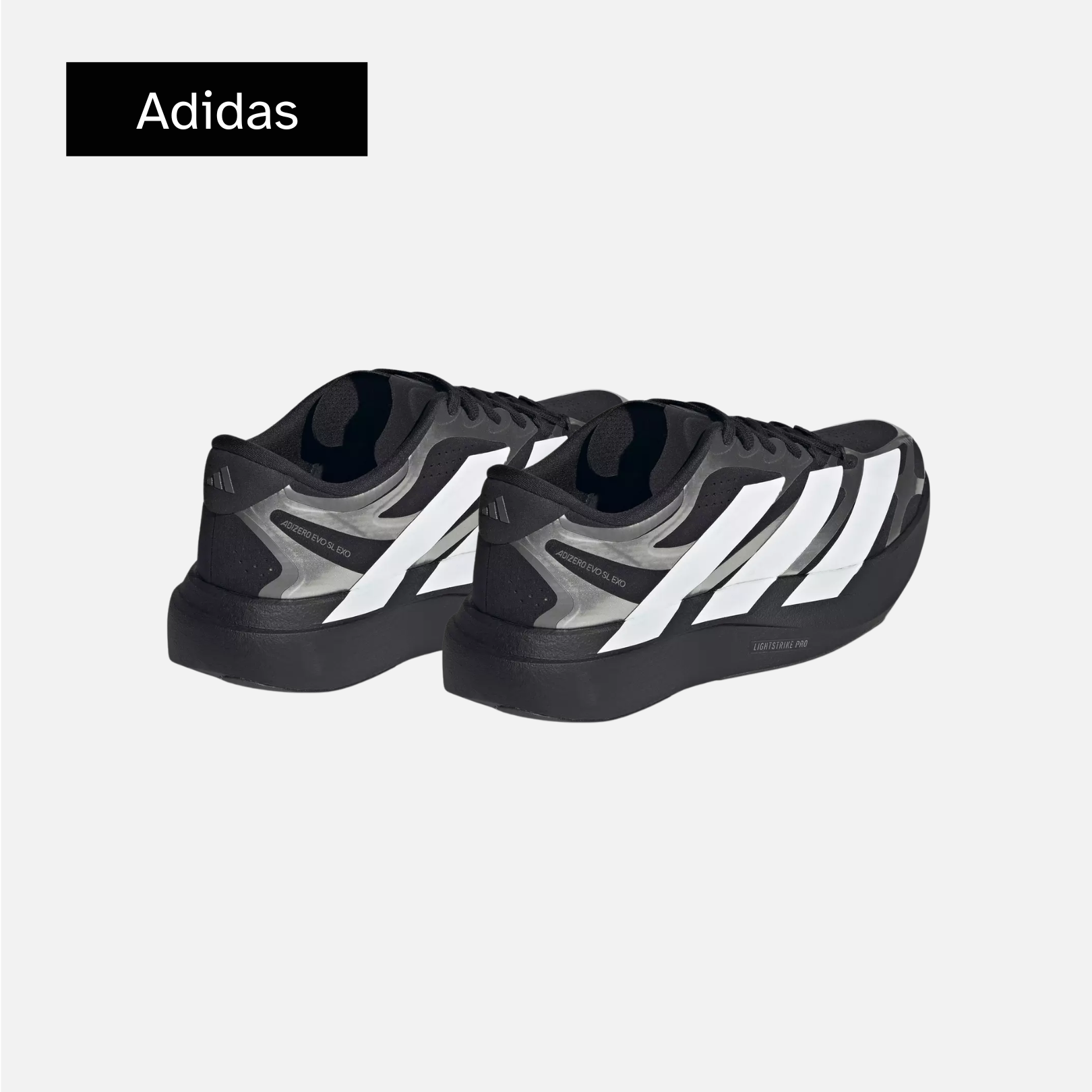 adidas Adizero EVO SL EXO 'Black White Silver'