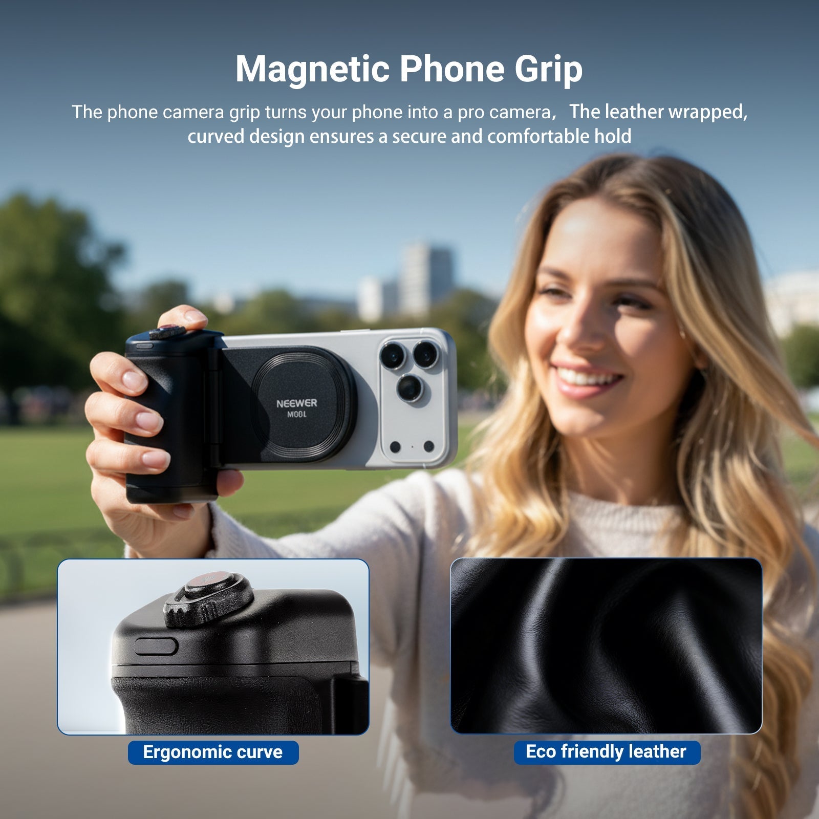 NEEWER MG01 Magnetic Phone Camera Grip