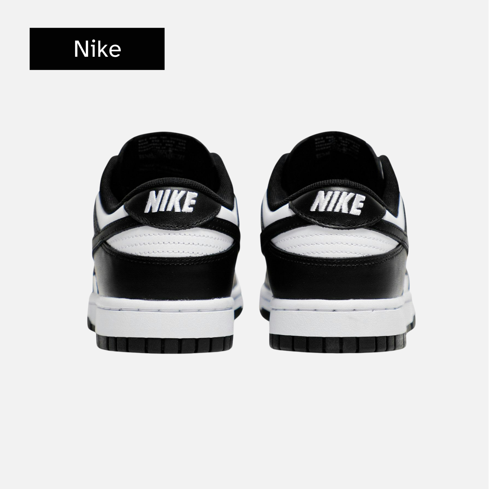 Nike Dunk Low 'Black White'