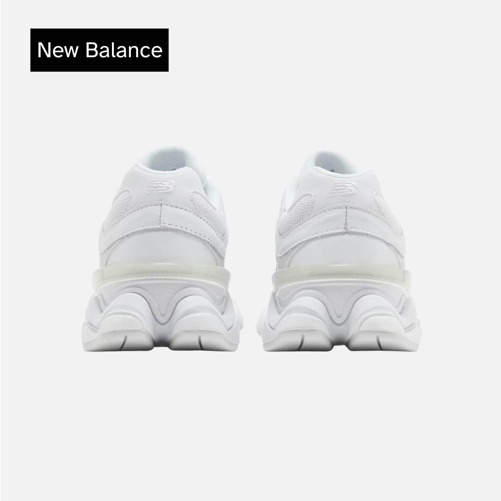 New Balance 9060 'Triple White'