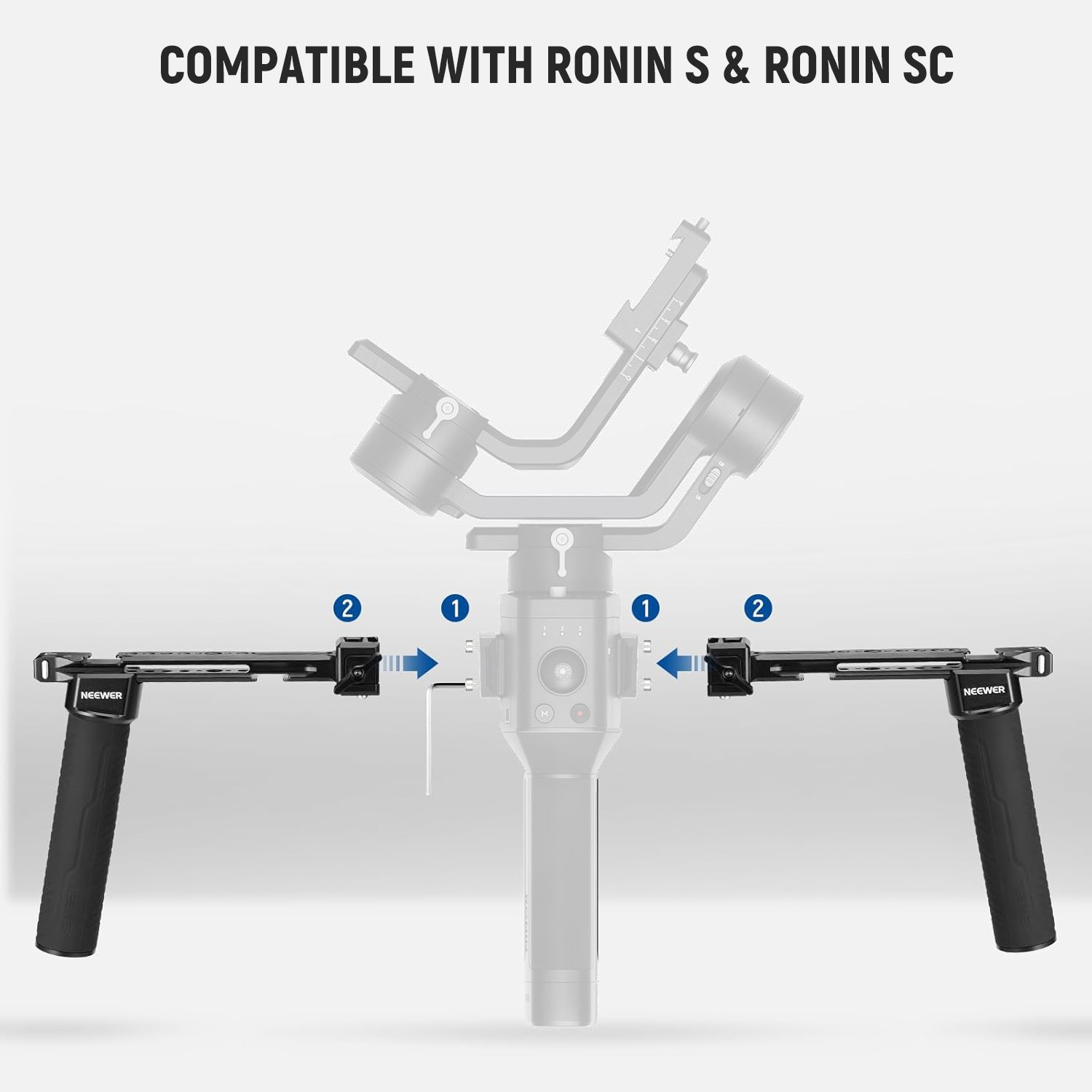 NEEWER GA006 Dual Handgrip for DJI Gimbals
