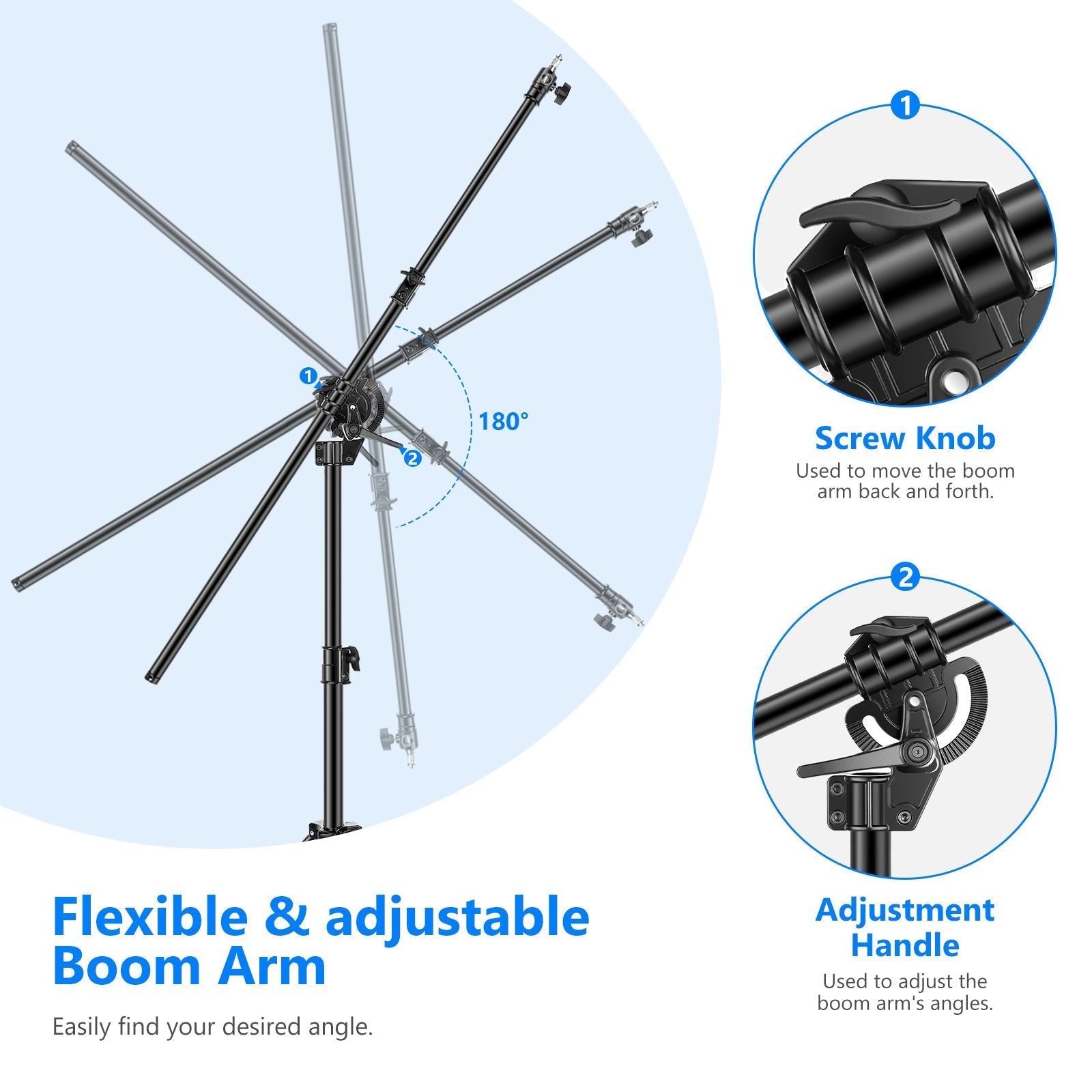 NEEWER ST-CB 297cm Photography Light Stand
