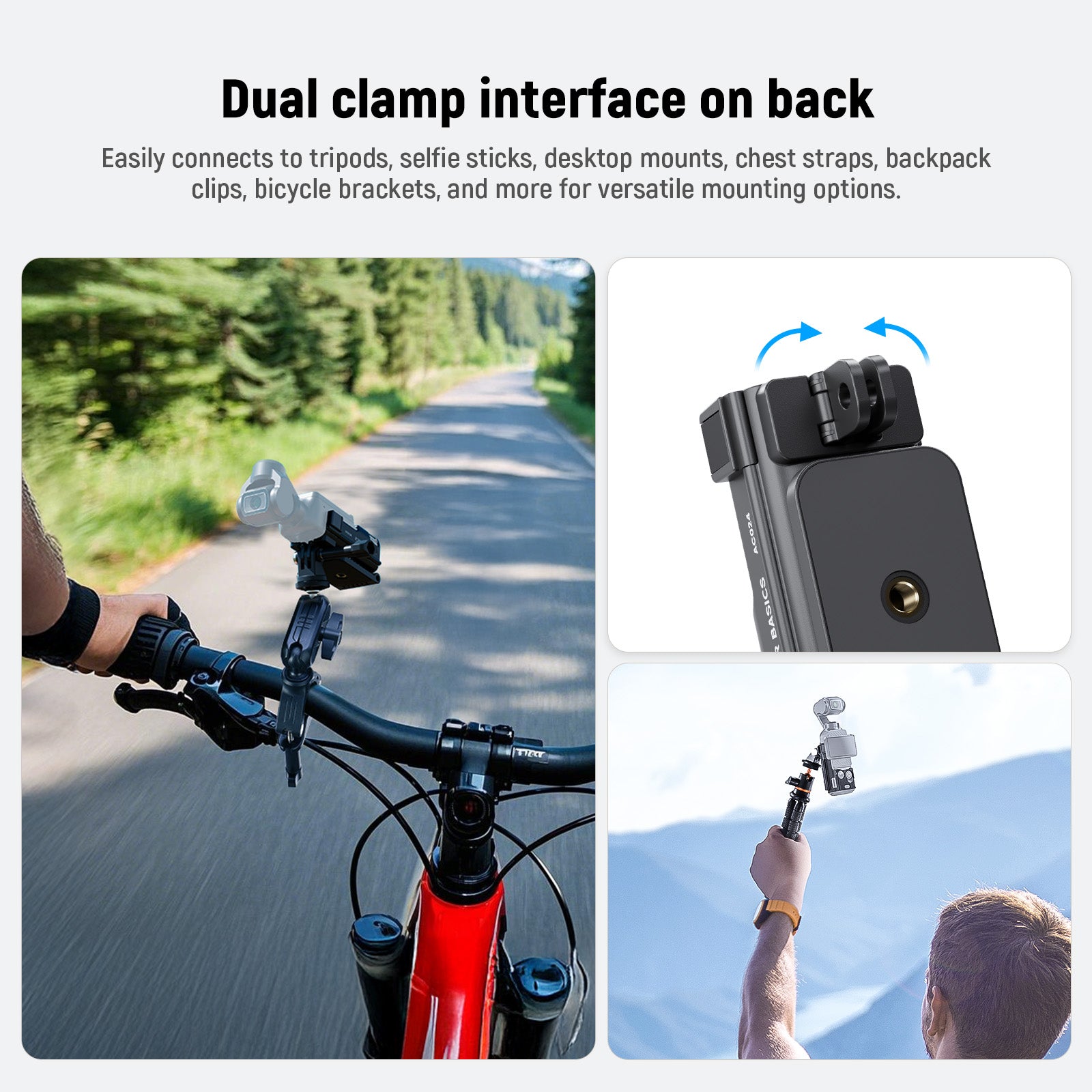 NEEWER BASICS AC024 Magnetic Camera Mount Stand For DJI Osmo Pocket 3