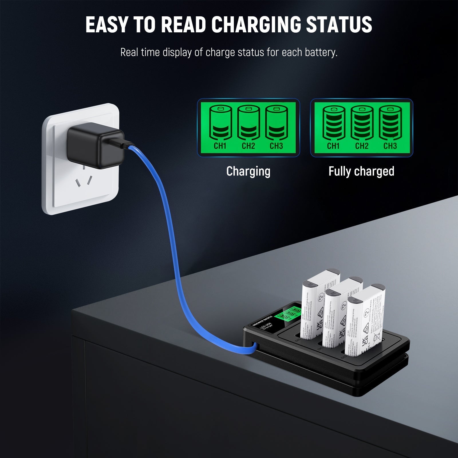 NEEWER BASICS NP-BX1 Replacement Battery Kit