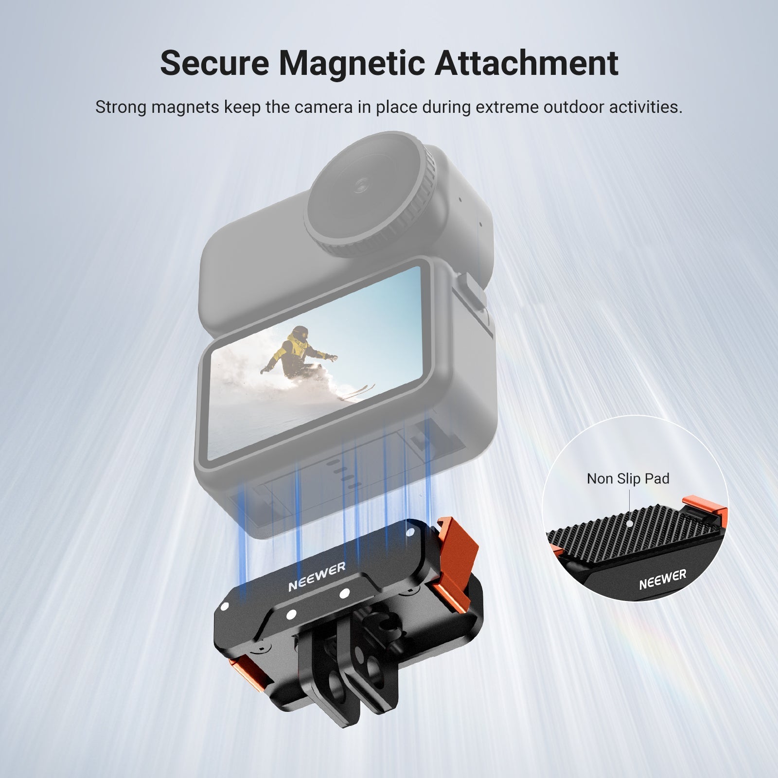 NEEWER AC056 Magnetic Quick Release Mount Adapter For DJI Osmo Nano