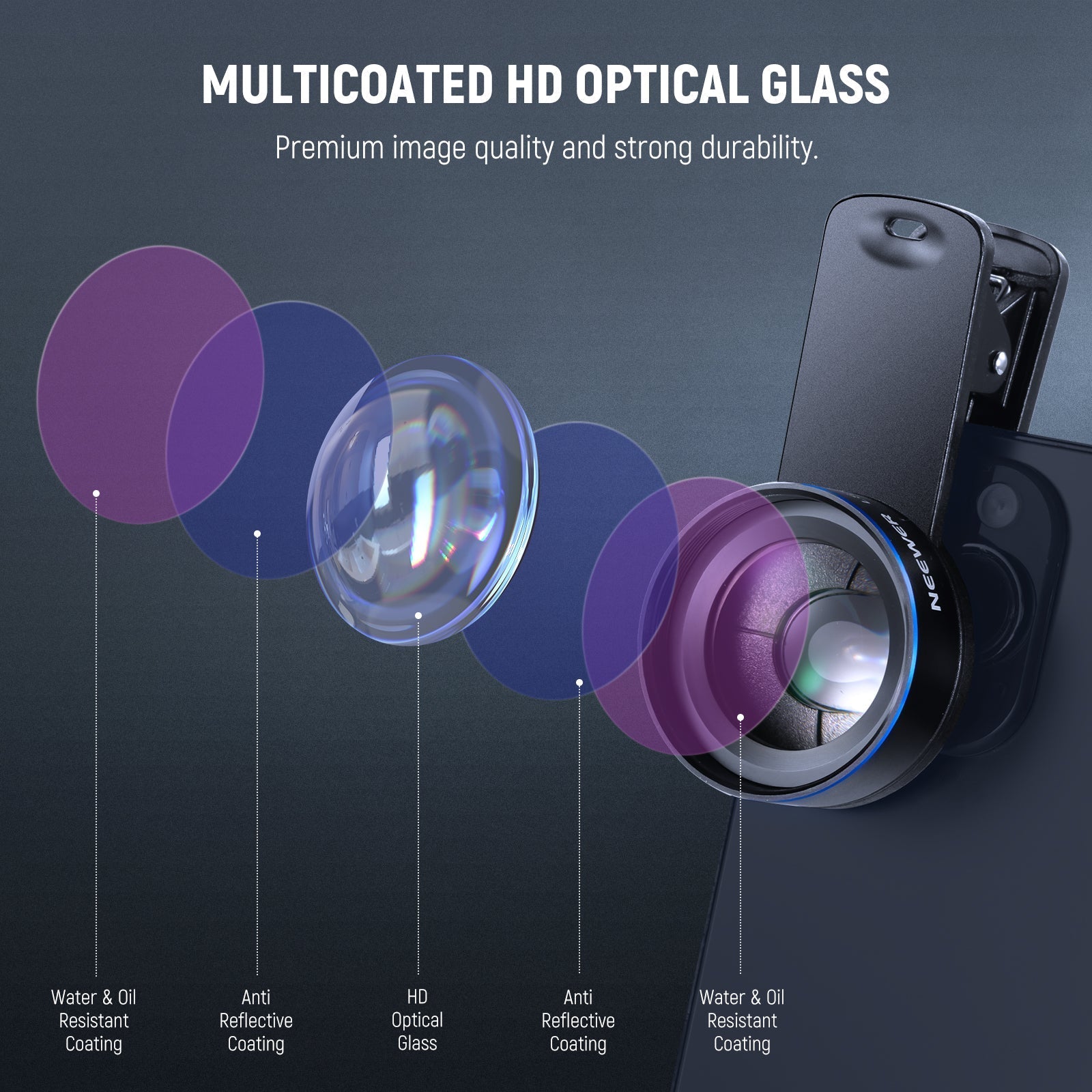 NEEWER BASICS LS-69 15x Macro Phone Lens Kit