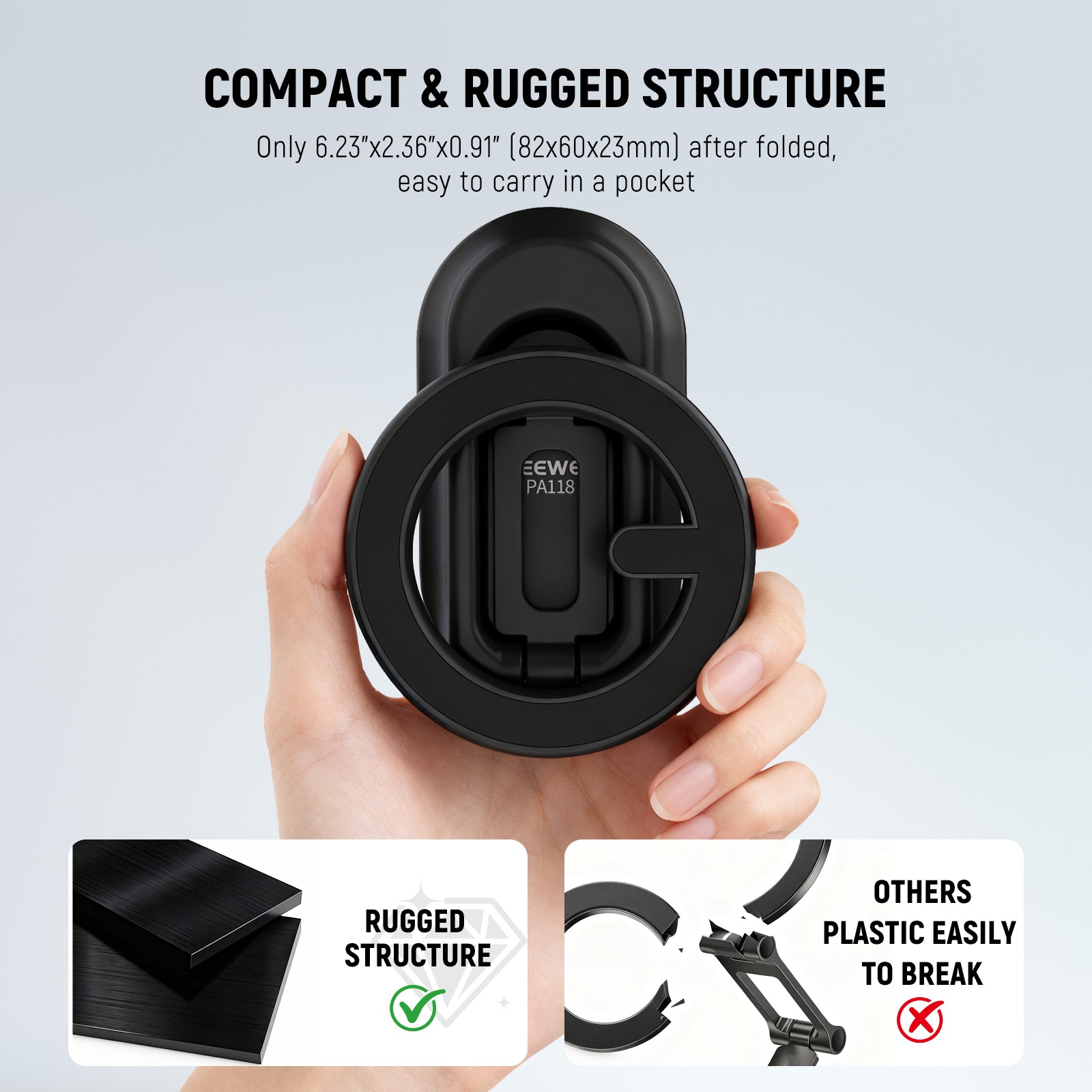 NEEWER PA118 Magnetic Phone Holder for Car