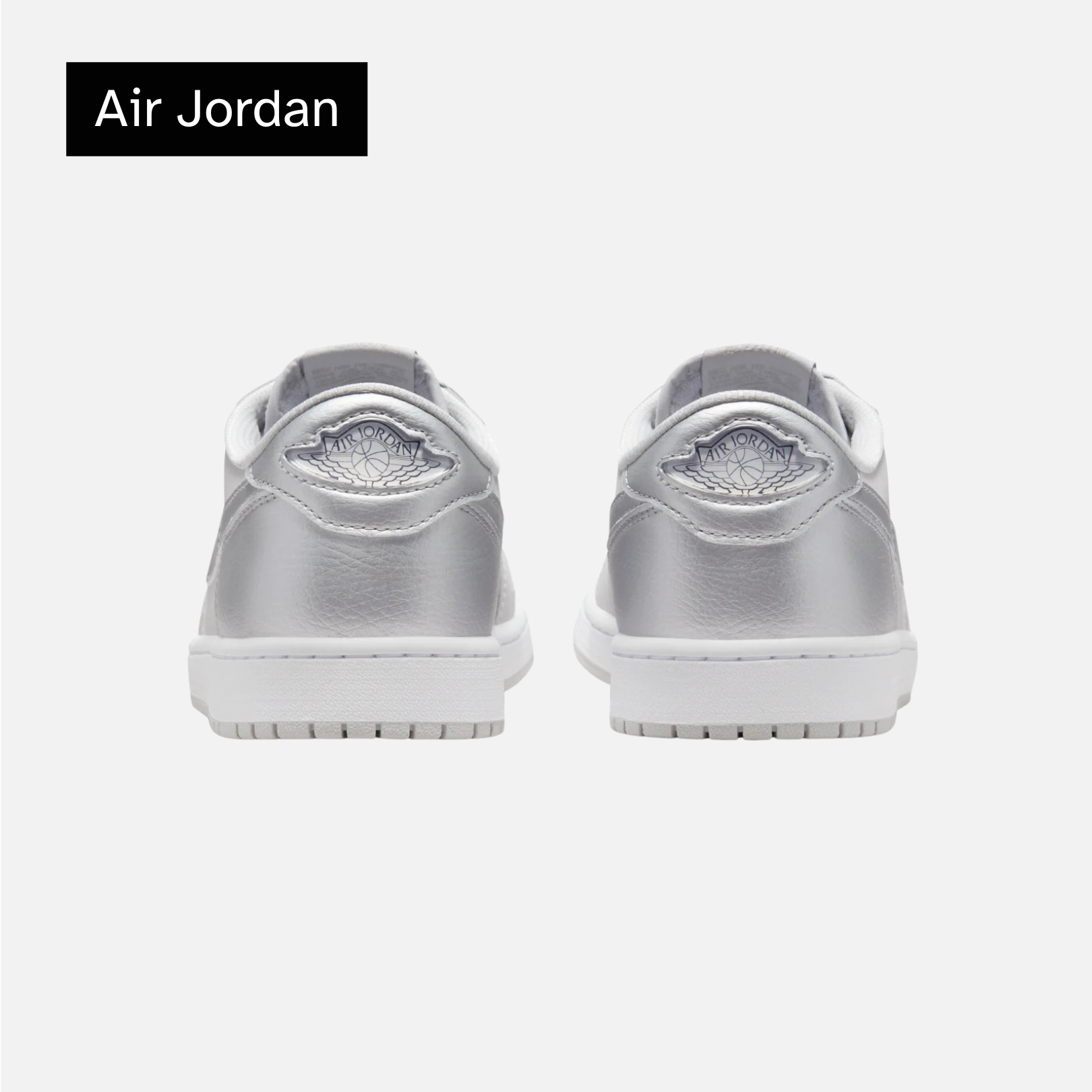 Air Jordan 1 Retro Low OG 'Metallic Silver'
