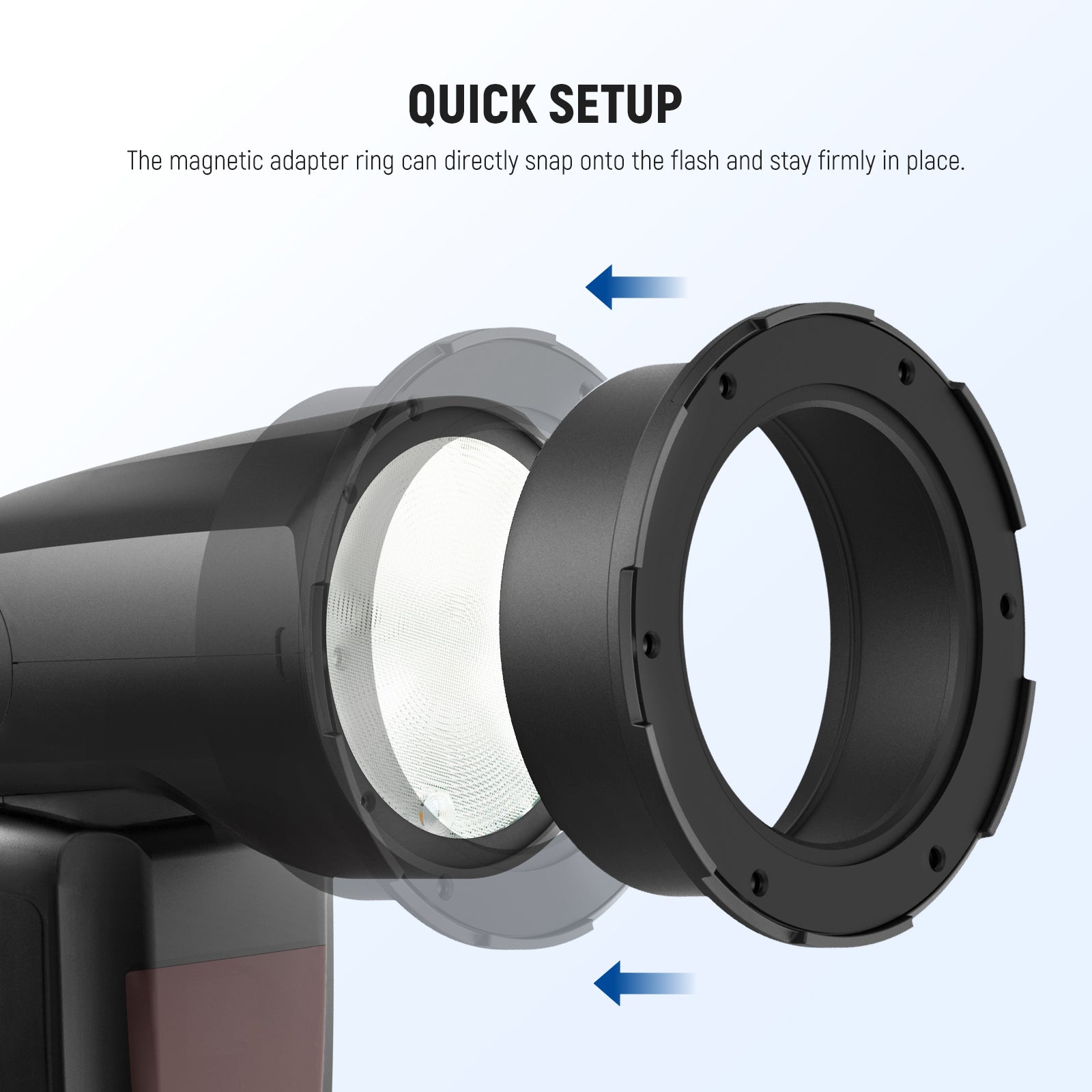 NEEWER CRS13/CRS14 Flash Magnetic Adapter Ring