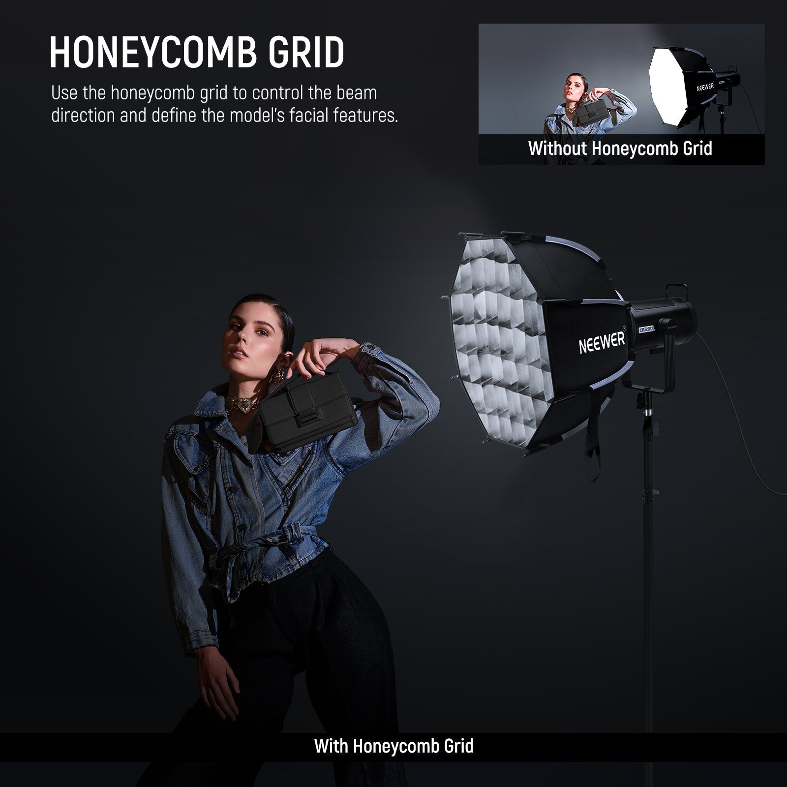 NEEWER 45CM/65CM/90CM Quick Release Octagonal Softbox