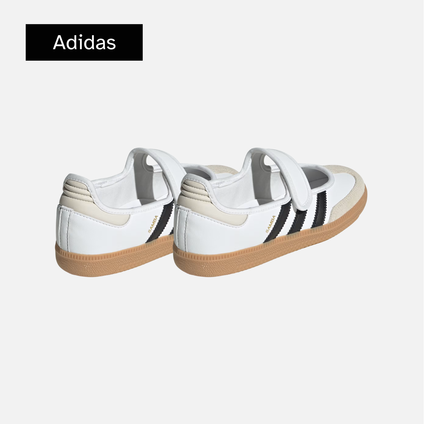 adidas Samba Jane J 'White Alumina Gum'