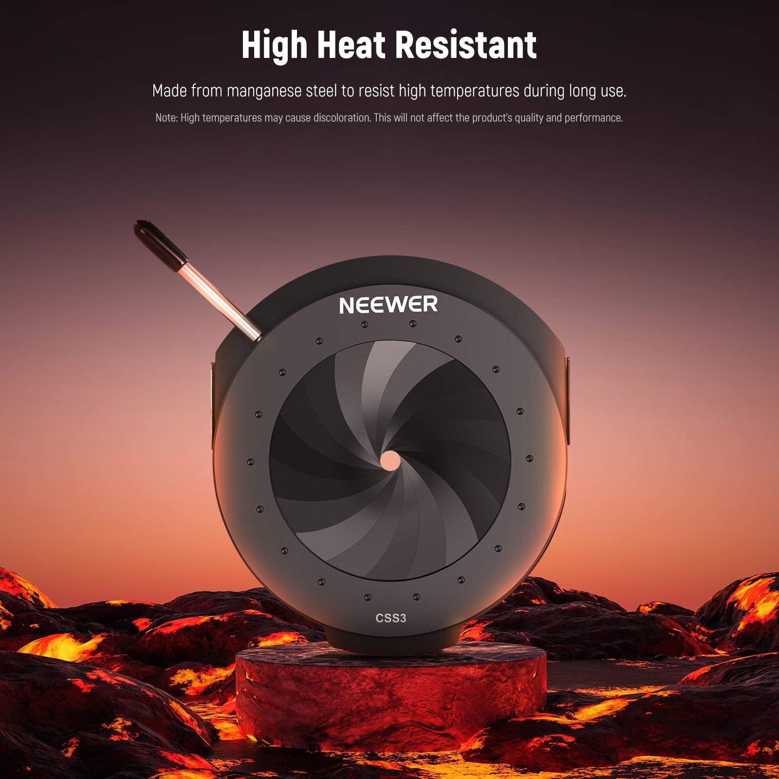 NEEWER CSS3 Spotlight Mount Iris for LS-300 Spotlight Snoot