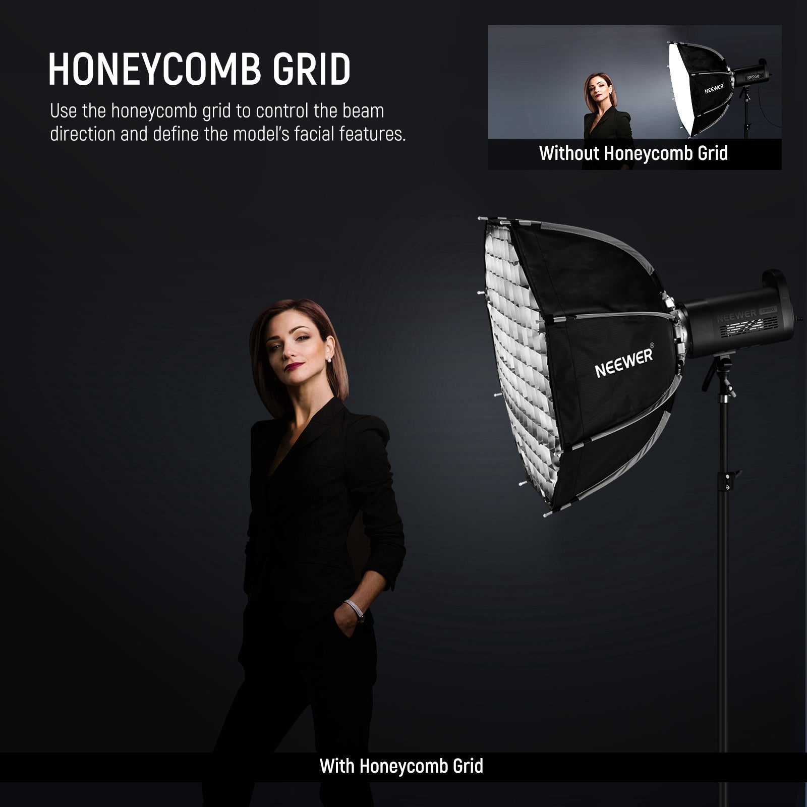 NEEWER NS21P/NS22P/NS27P/NS35P Octagonal Softbox