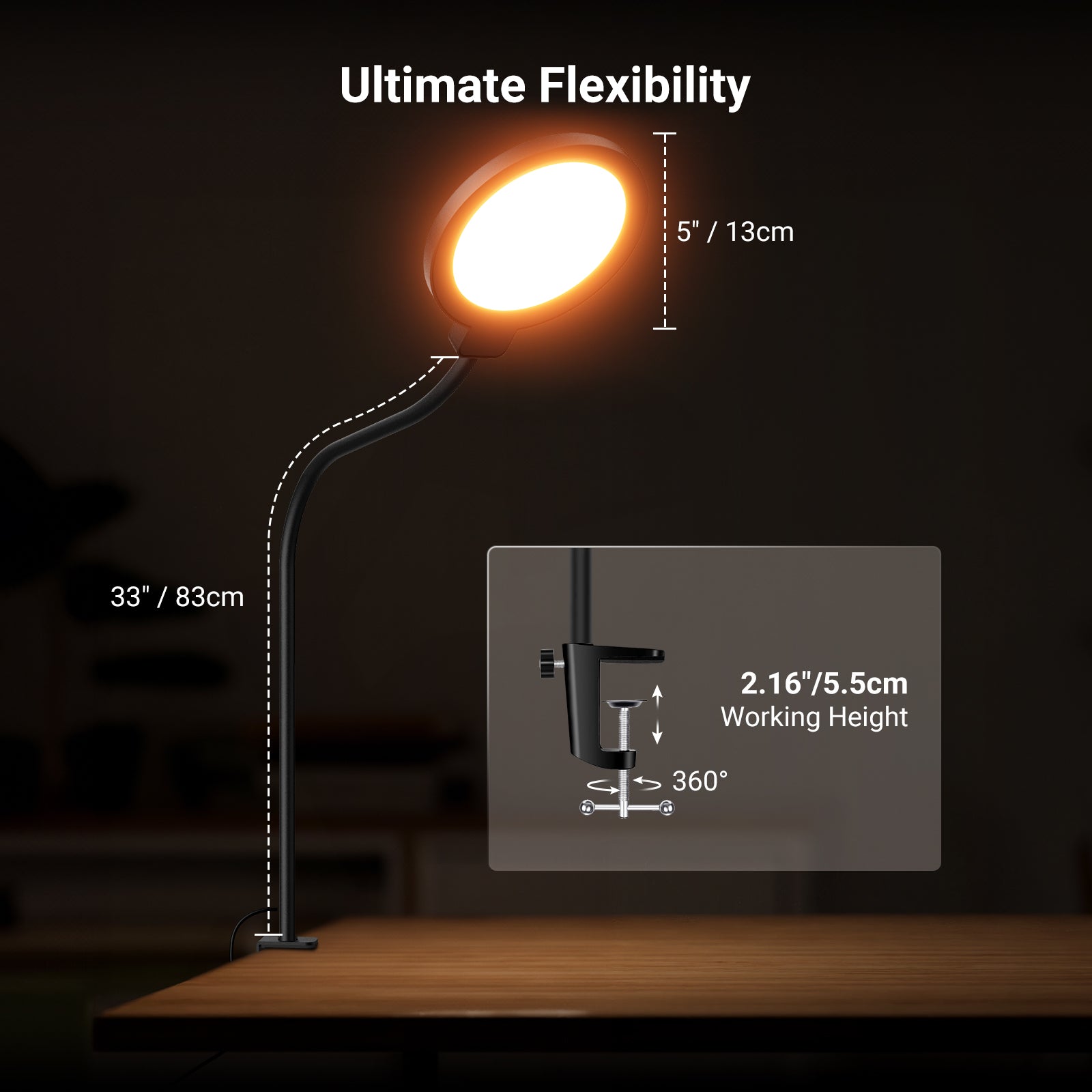 NEEWER ENTRY LEVEL VERSION N32 Edge Lit Full Screen Ring Light